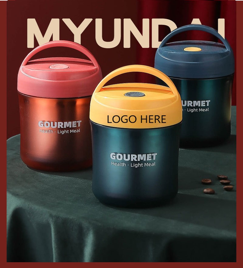 Thermoses Insulated Lunch Containers - Blue — wholesale custom promotional product