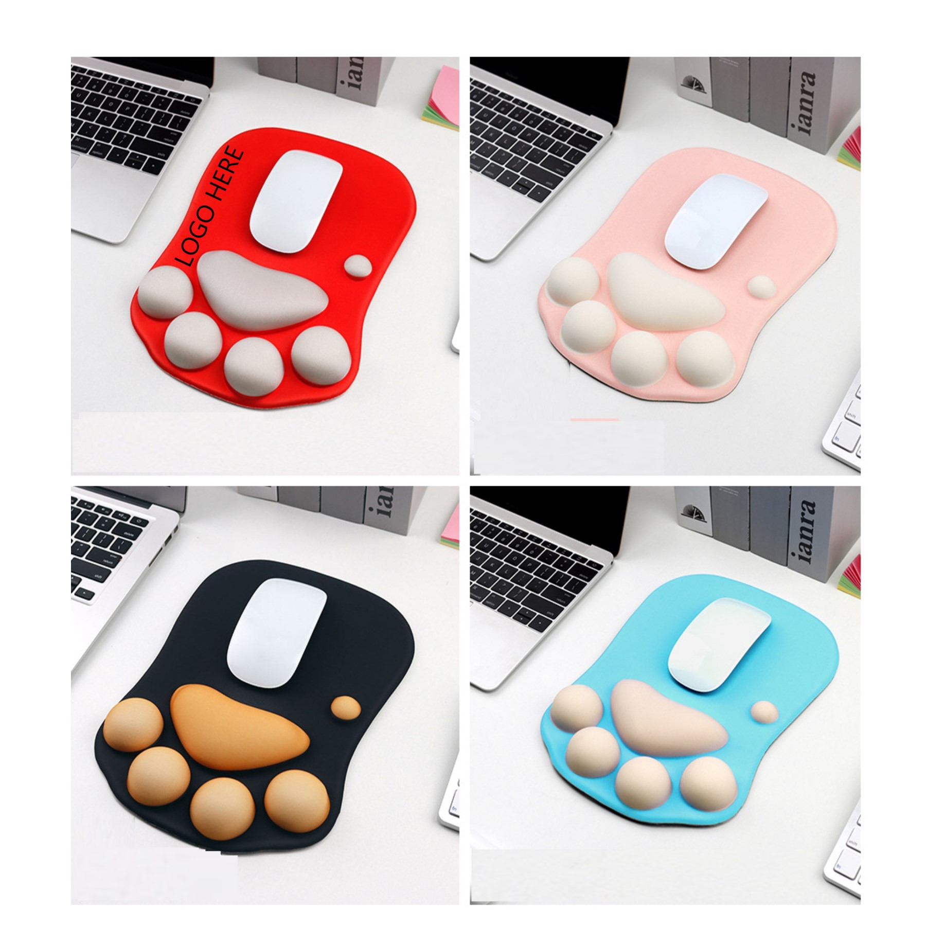 Mouse pads - Black — wholesale custom promotional product