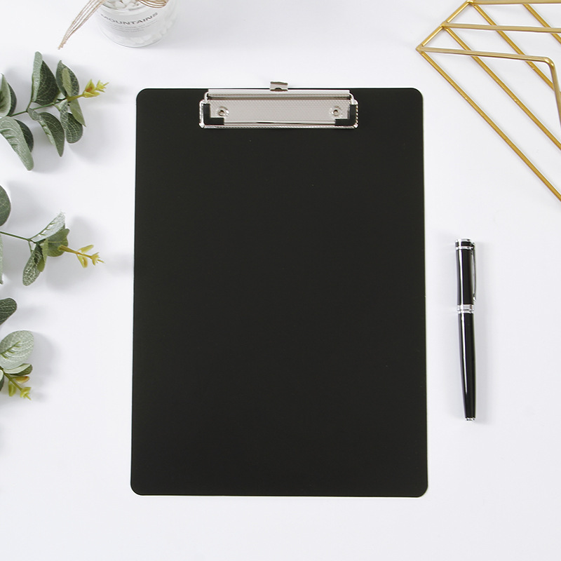 A4 Folder Plate WordPad - Black — wholesale custom promotional product