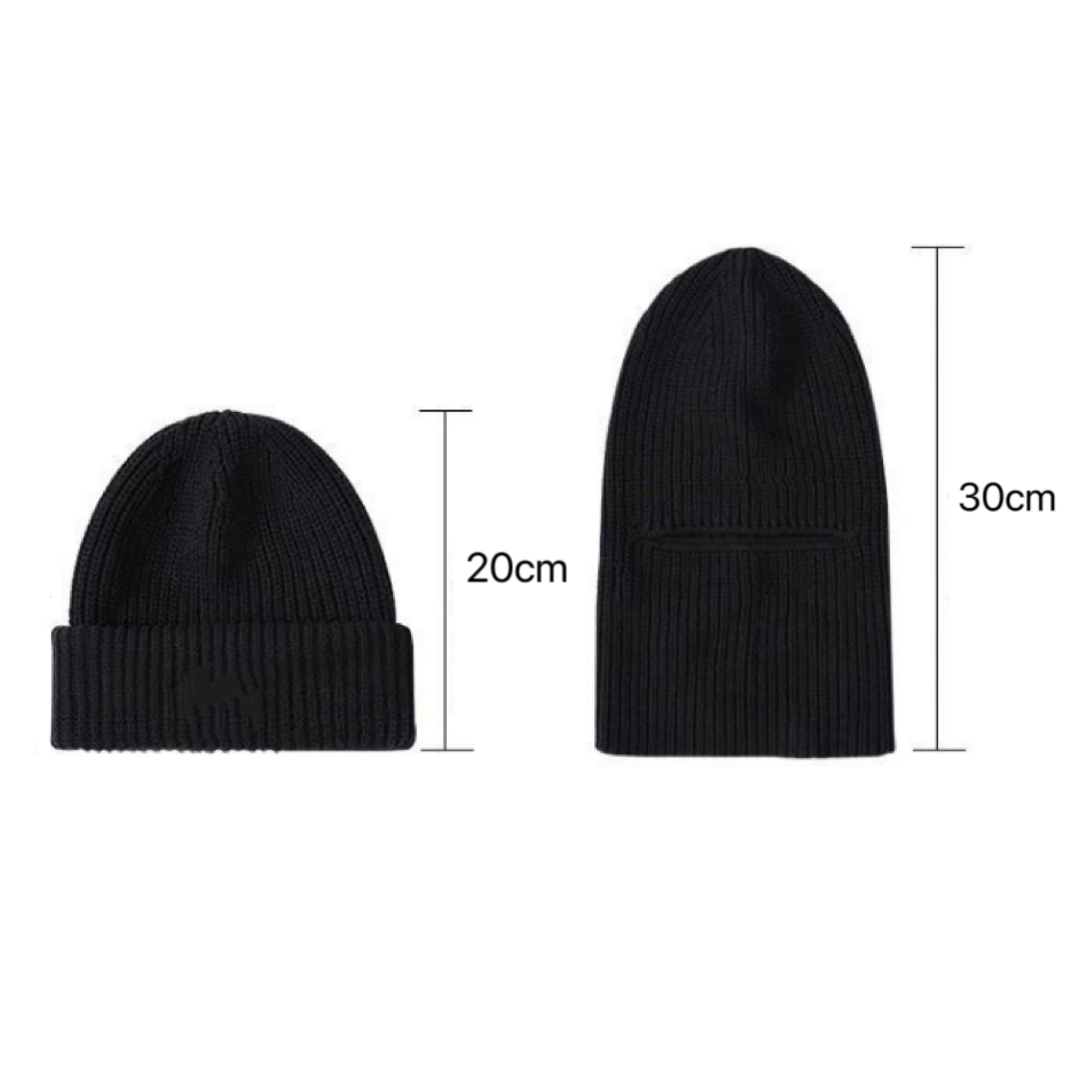 Barack Dual Purpose Windproof Headgear - Black — wholesale custom promotional product