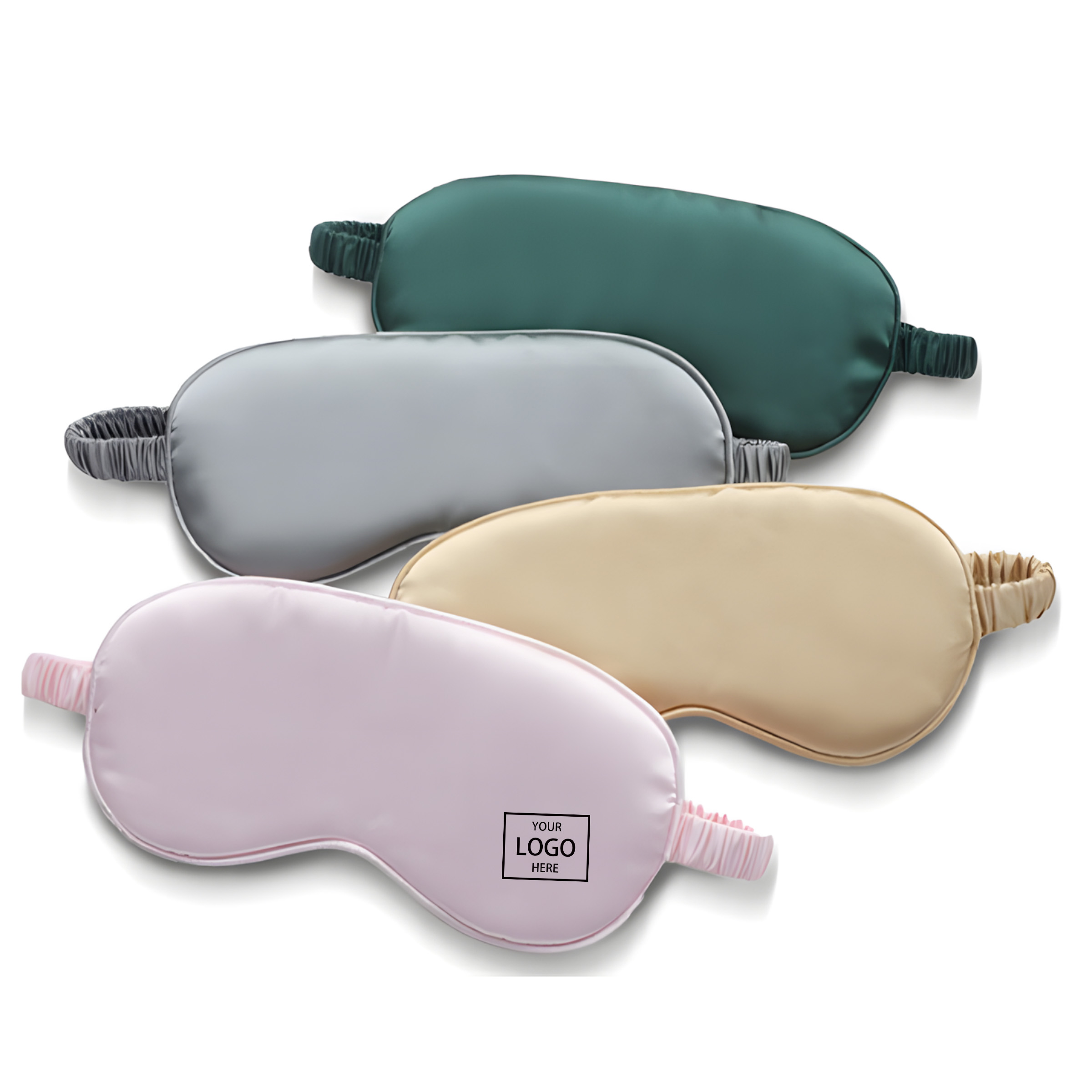 Sleeping Silk Eye Mask - Champagne Gold — wholesale custom promotional product