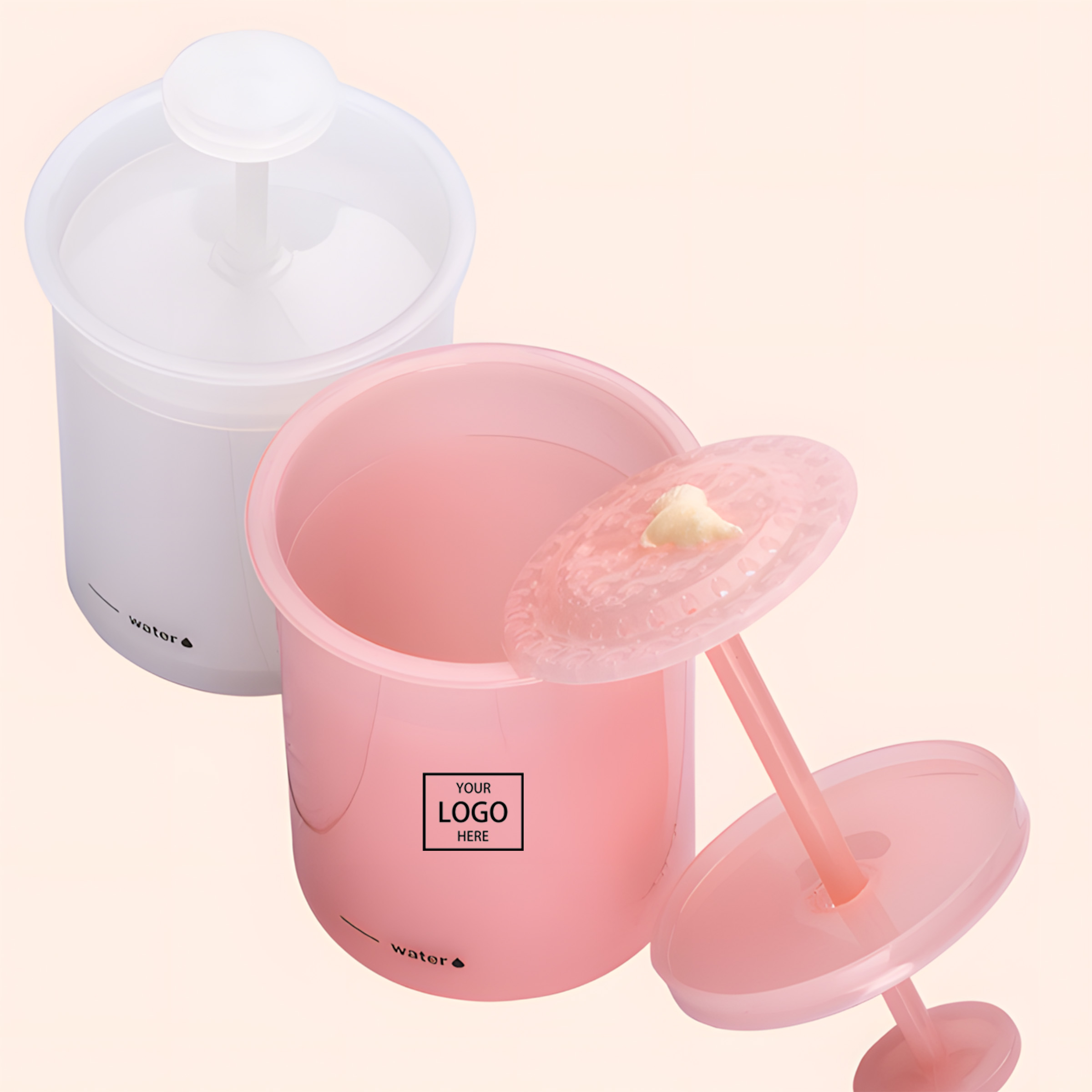 Facial Cleanser Foamer - Pink — wholesale custom promotional product