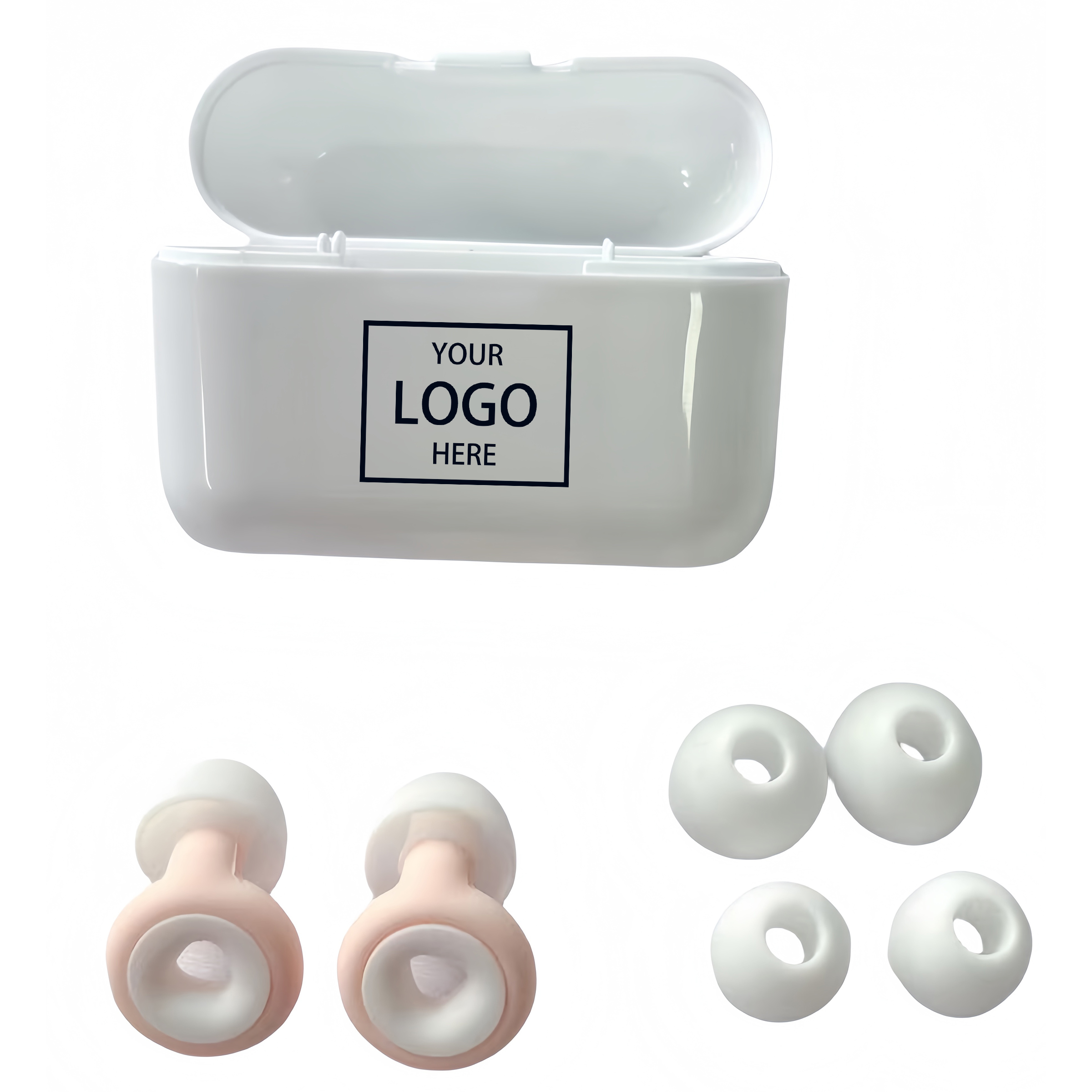 Anti-noise Sleep Earplugs - Black — wholesale custom promotional product