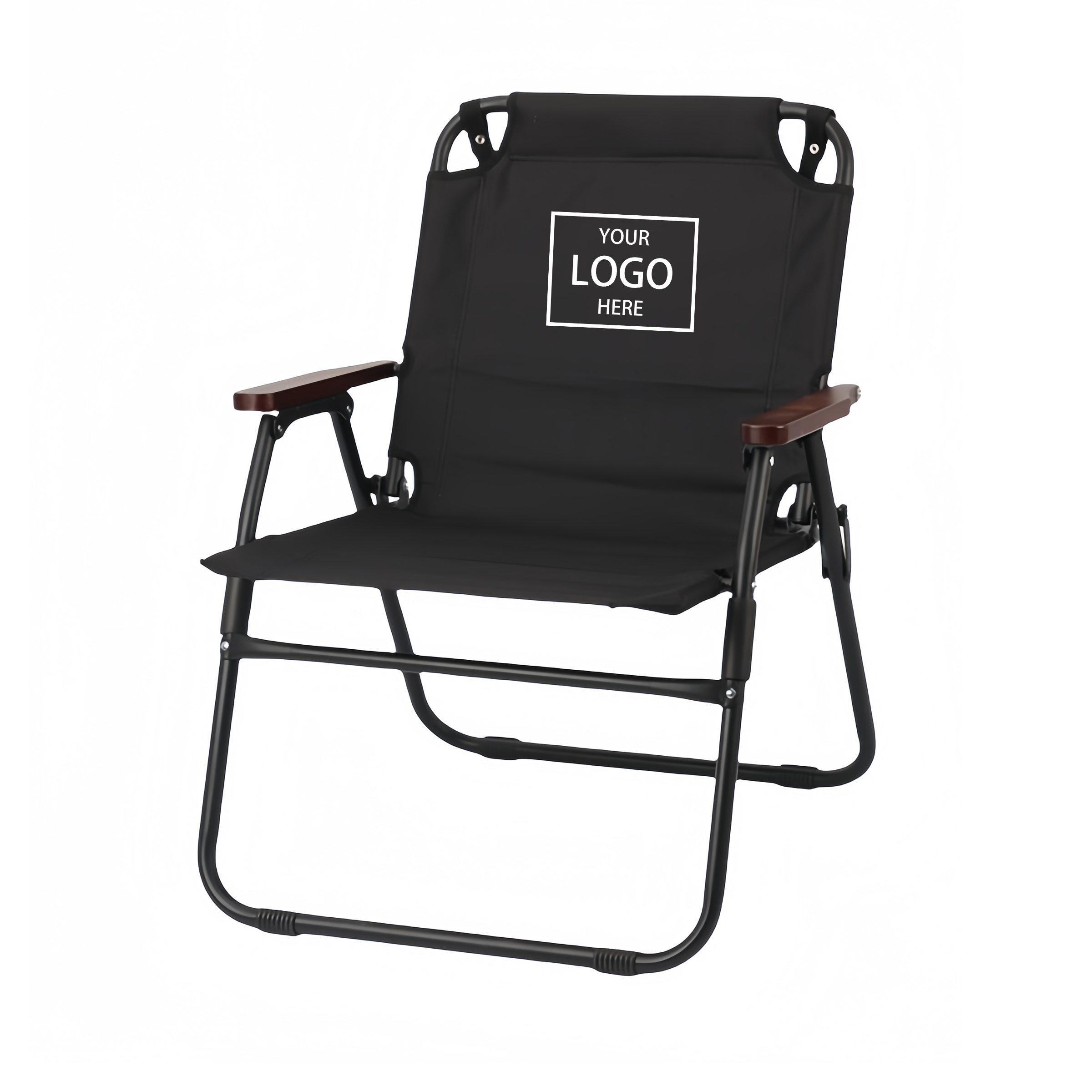 Foldable Camping Chair - Black — wholesale custom promotional product
