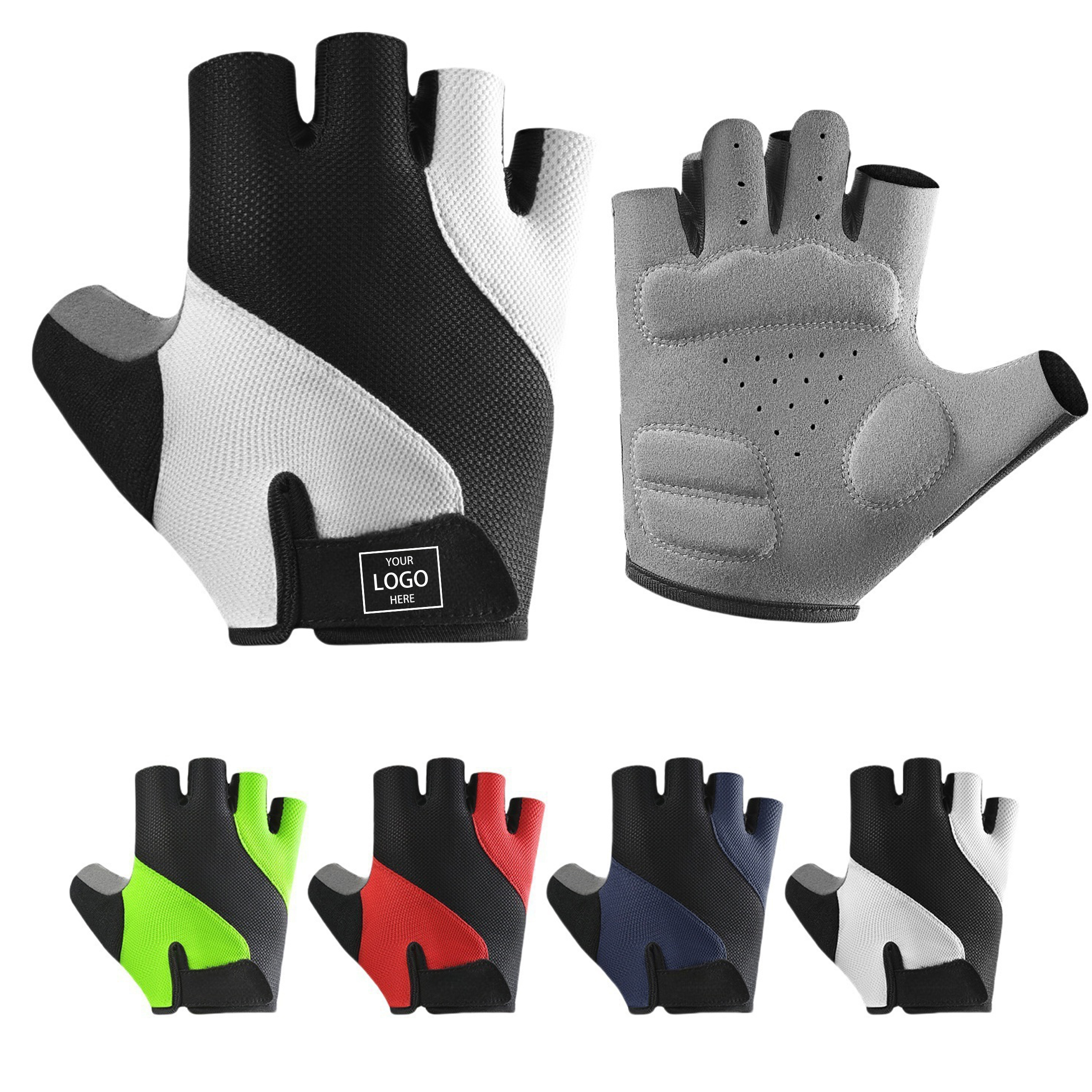 Workout Gloves - Blue — wholesale custom promotional product