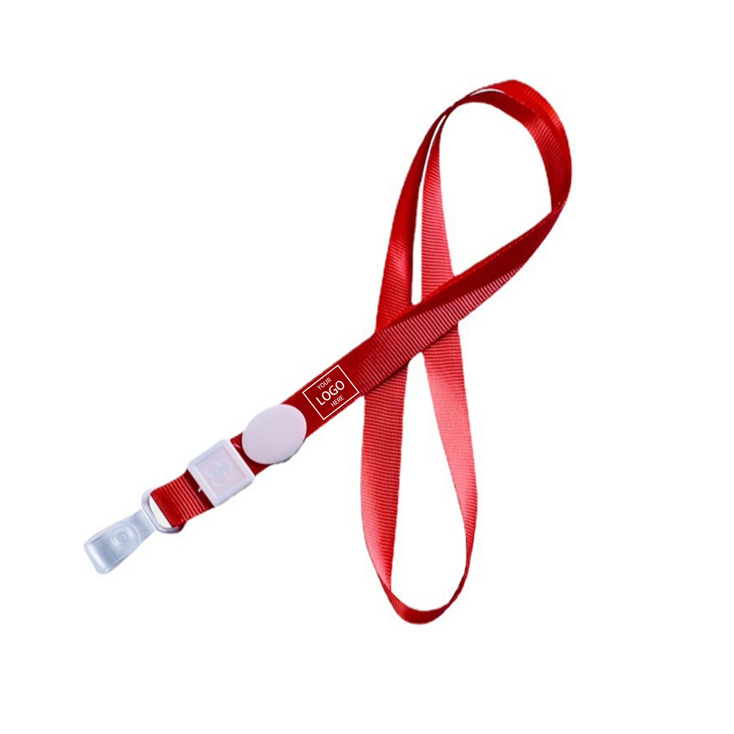 Custom Printed Lanyard with Wrist Strap - Blue — wholesale custom promotional product