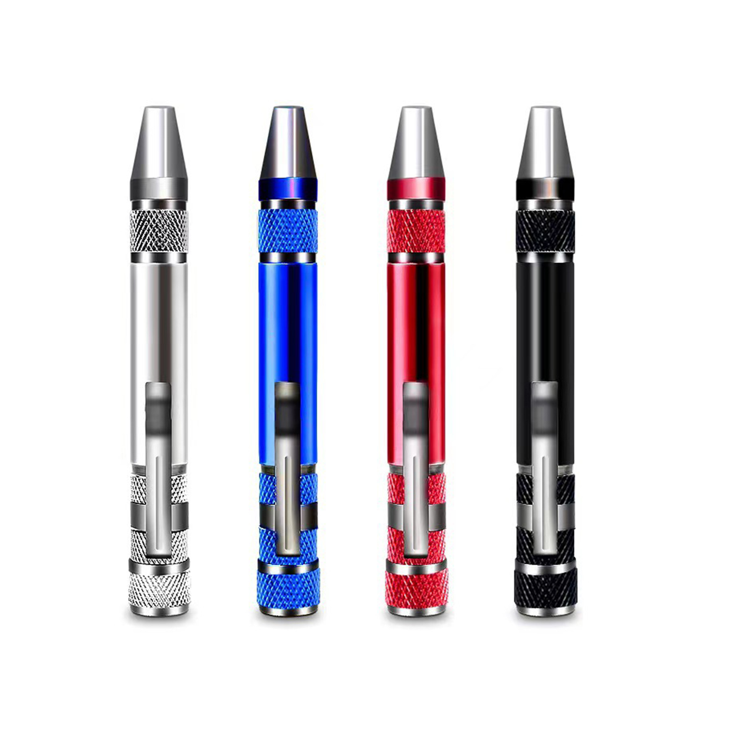 8 in 1 Magnetic Pocket Screwdriver Set - Black — wholesale custom promotional product