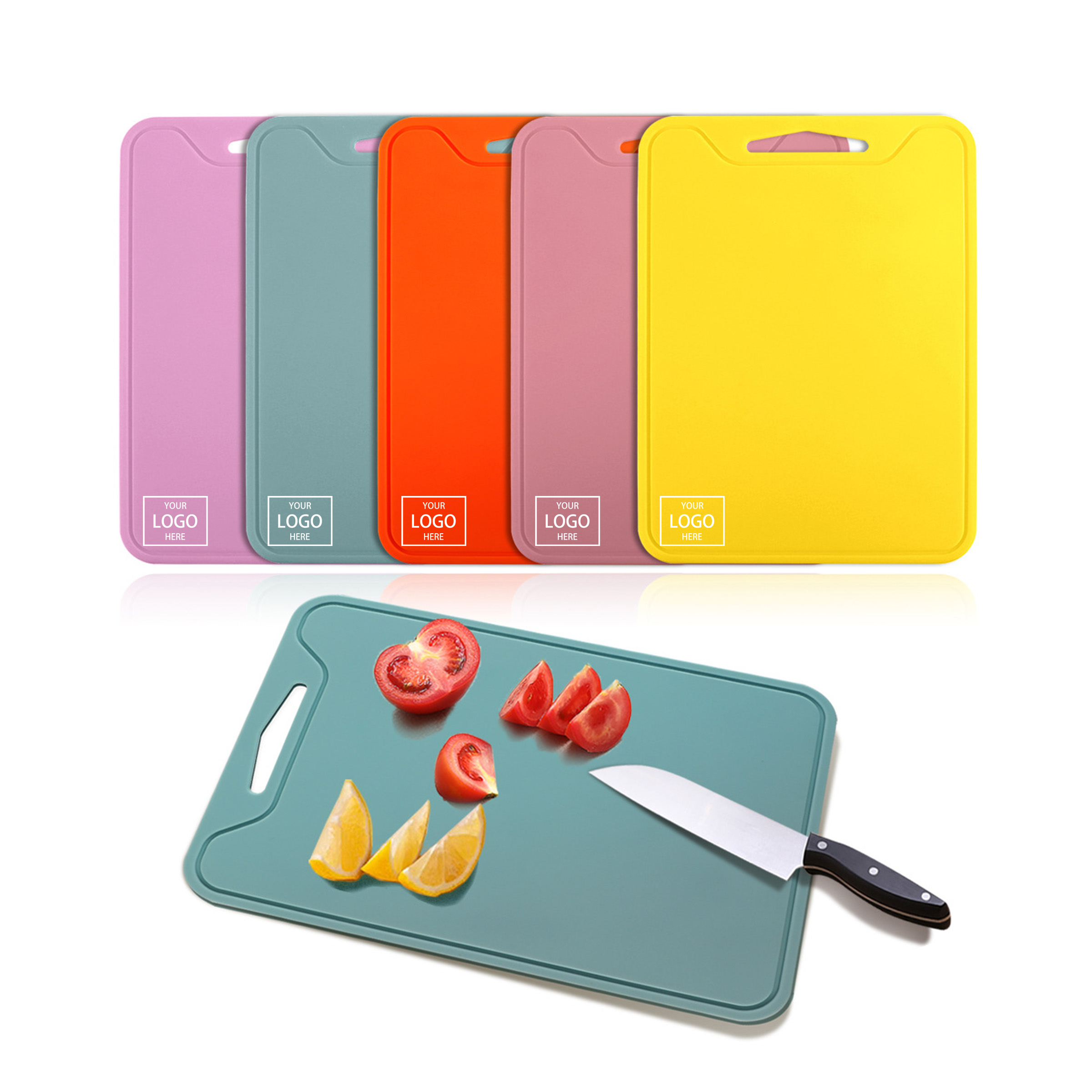 Silicone Cutting Board - Blue — wholesale custom promotional product