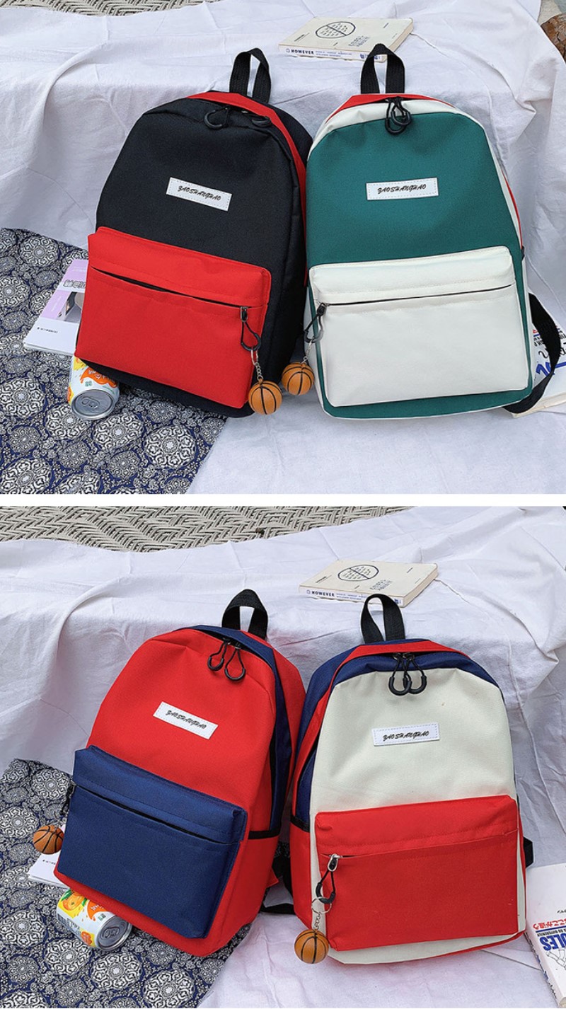 Student Backpack - Black — wholesale custom promotional product