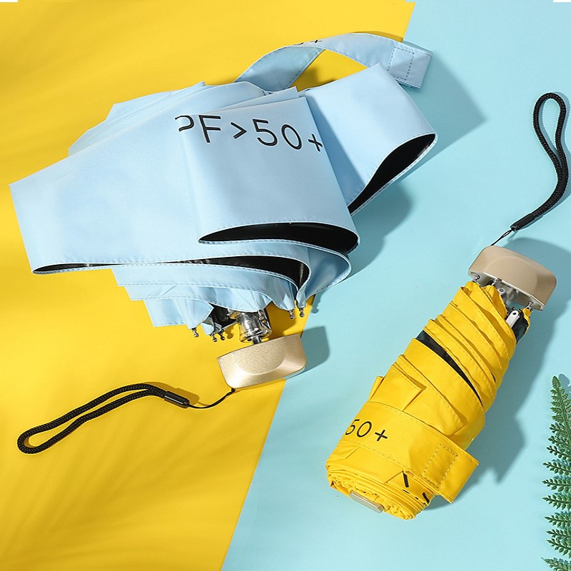 Mini Umbrella - Black — wholesale custom promotional product