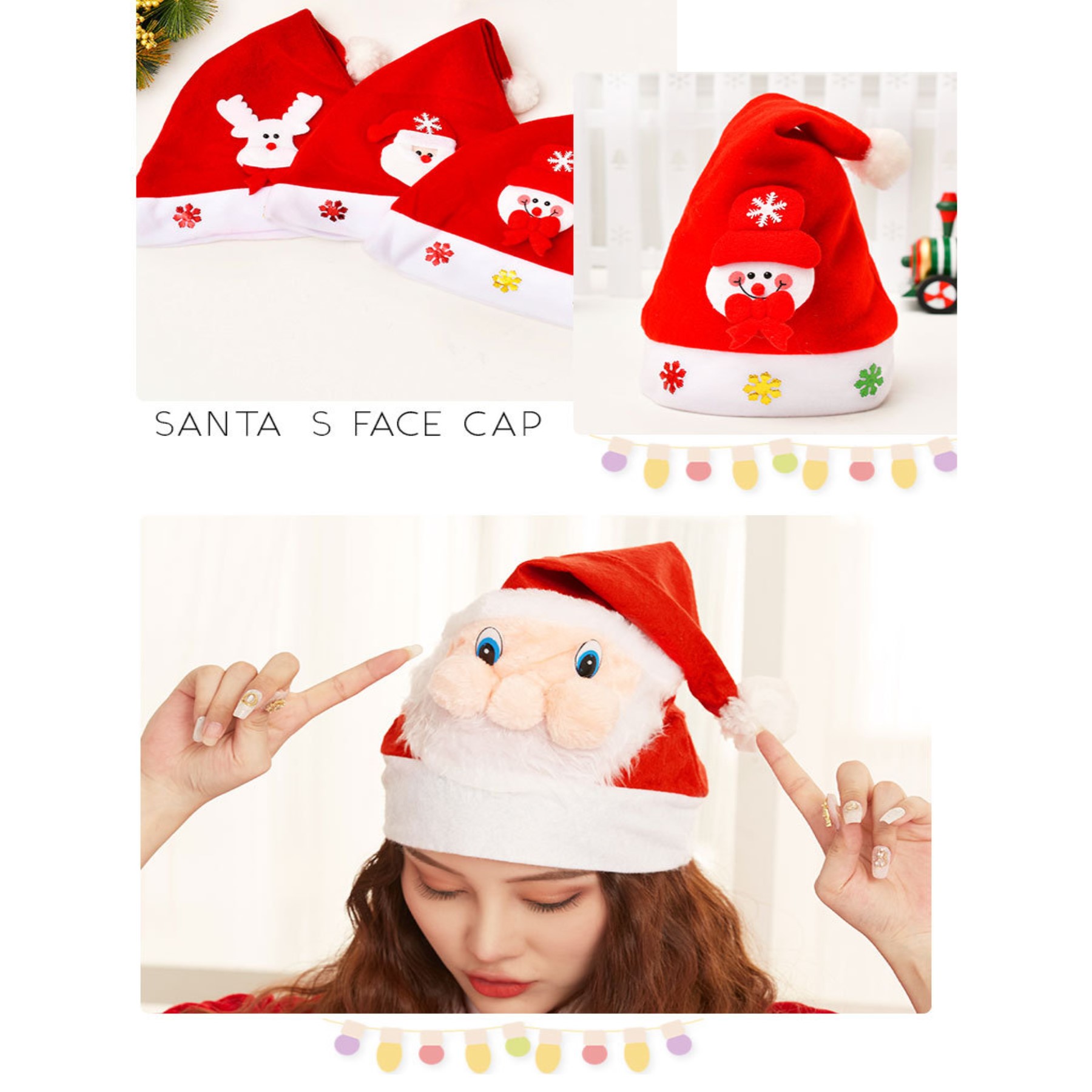 Christmas Hat - Red — wholesale custom promotional product