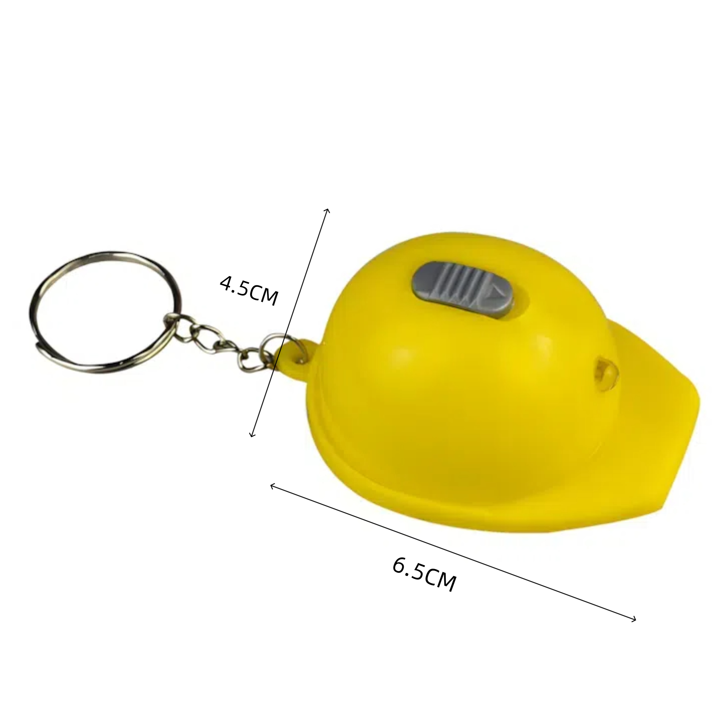 Helmet Keychain with Bottle Opener - Black — wholesale custom promotional product