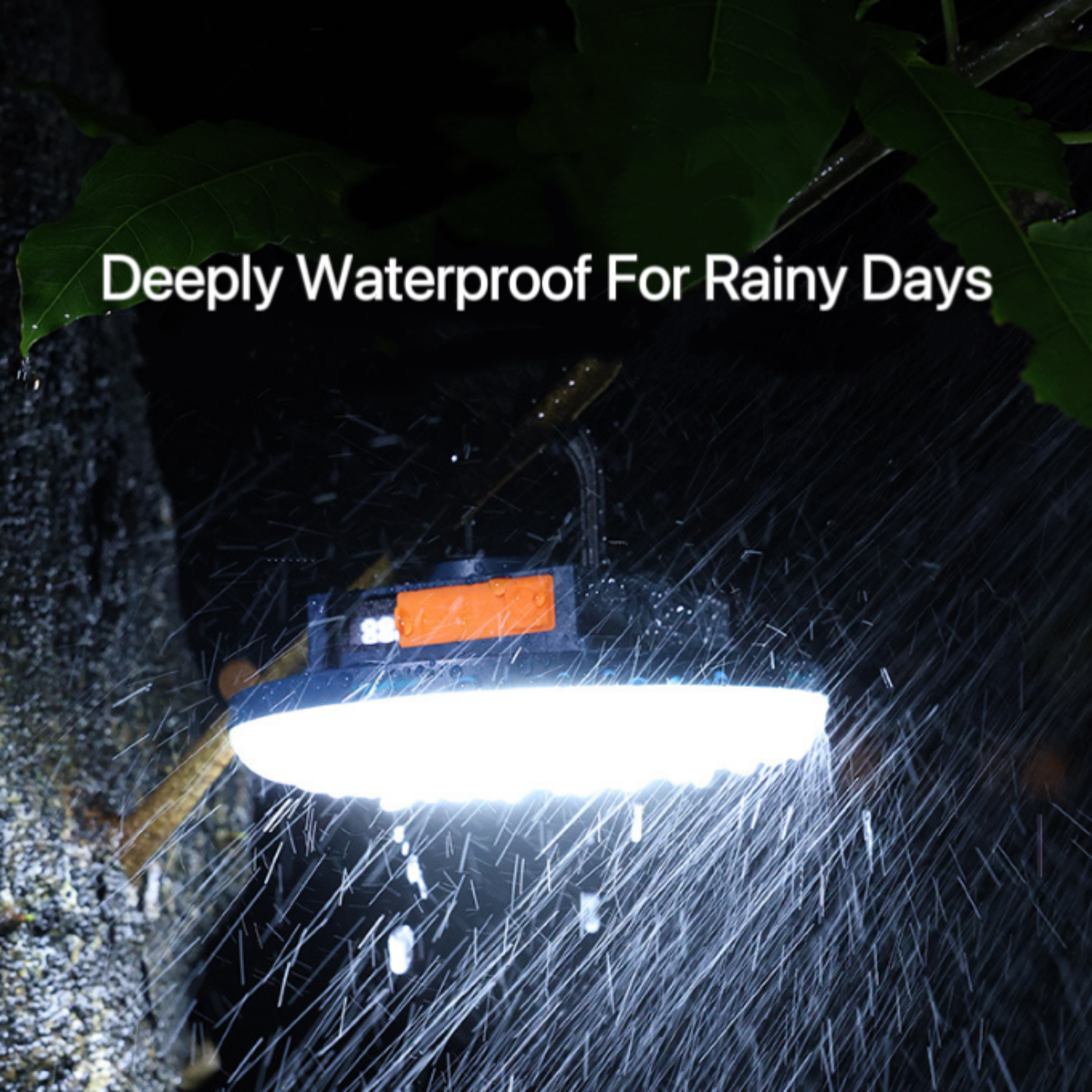 Rechargeable Outdoor Camping Light - Black — wholesale custom promotional product