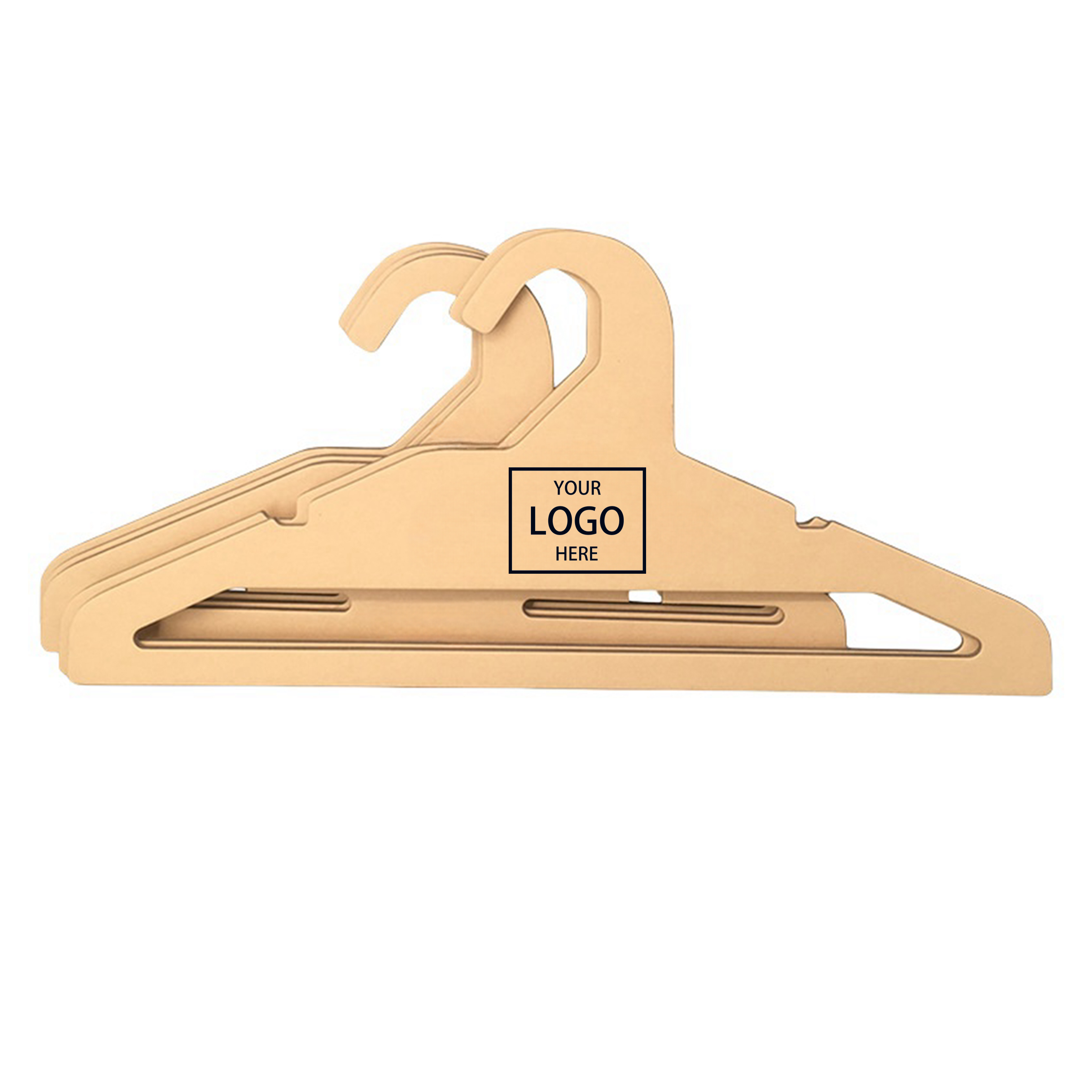 Cardboard Hangers - Brown — wholesale custom promotional product