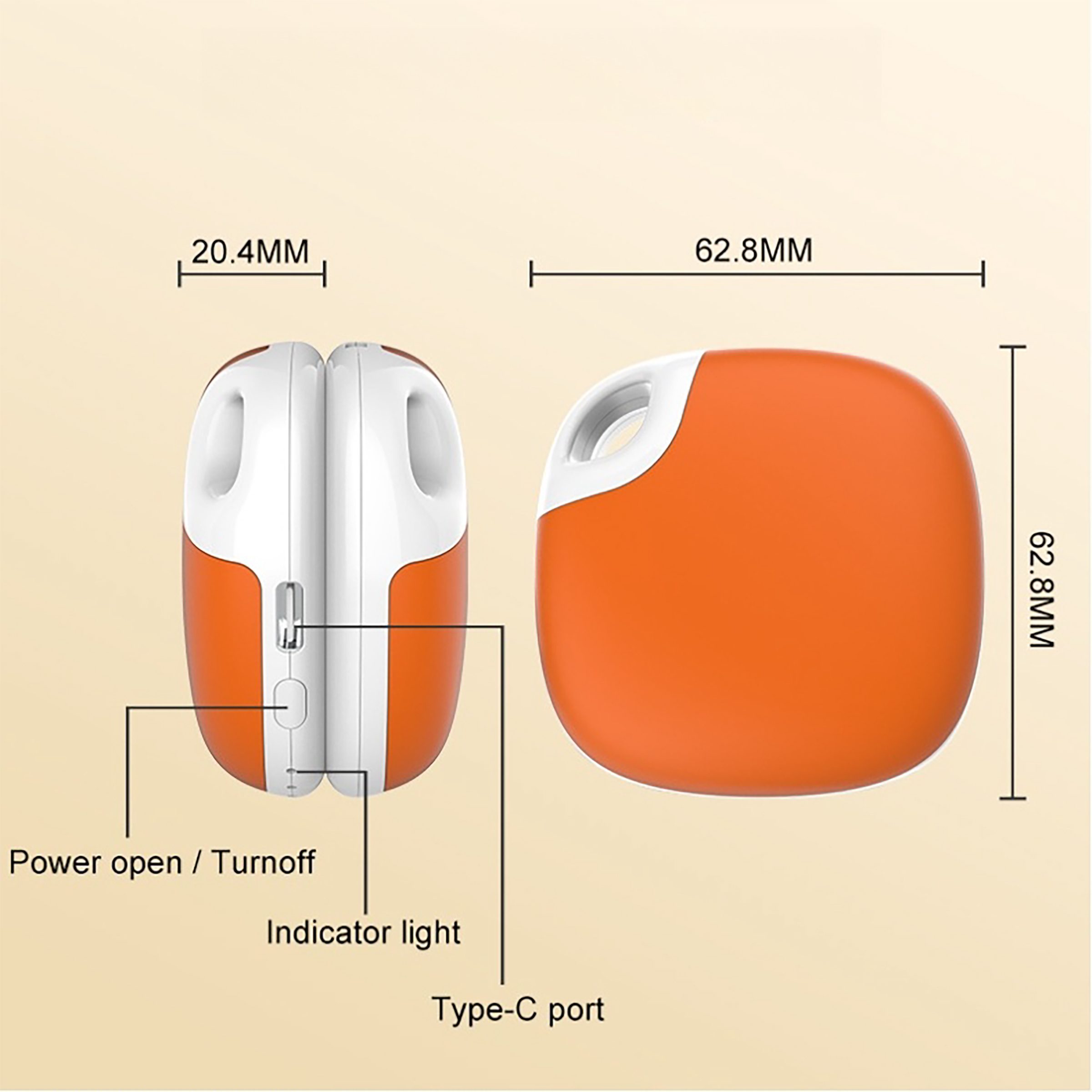 Magnetic Hand Warmers - Black — wholesale custom promotional product