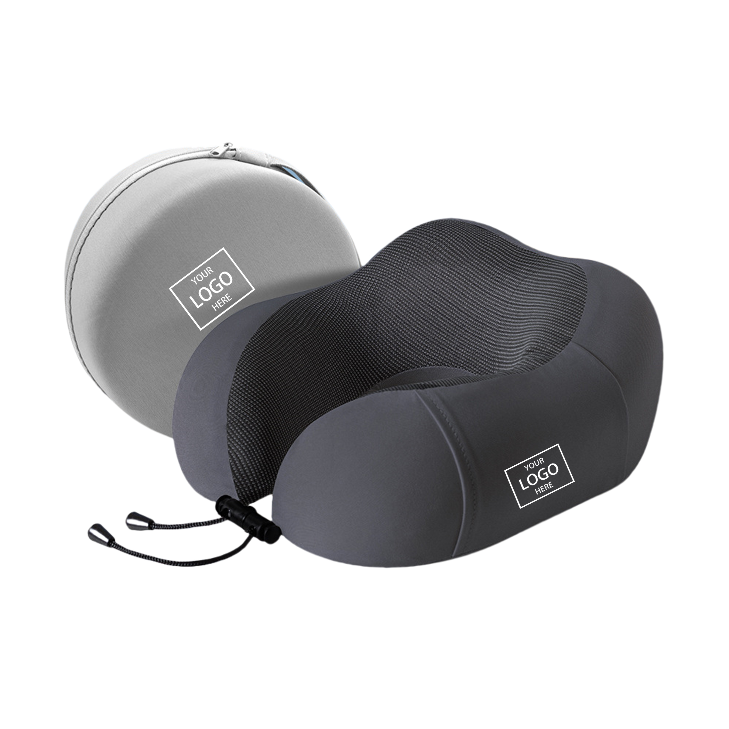 Neck Pillows - Grey — wholesale custom promotional product