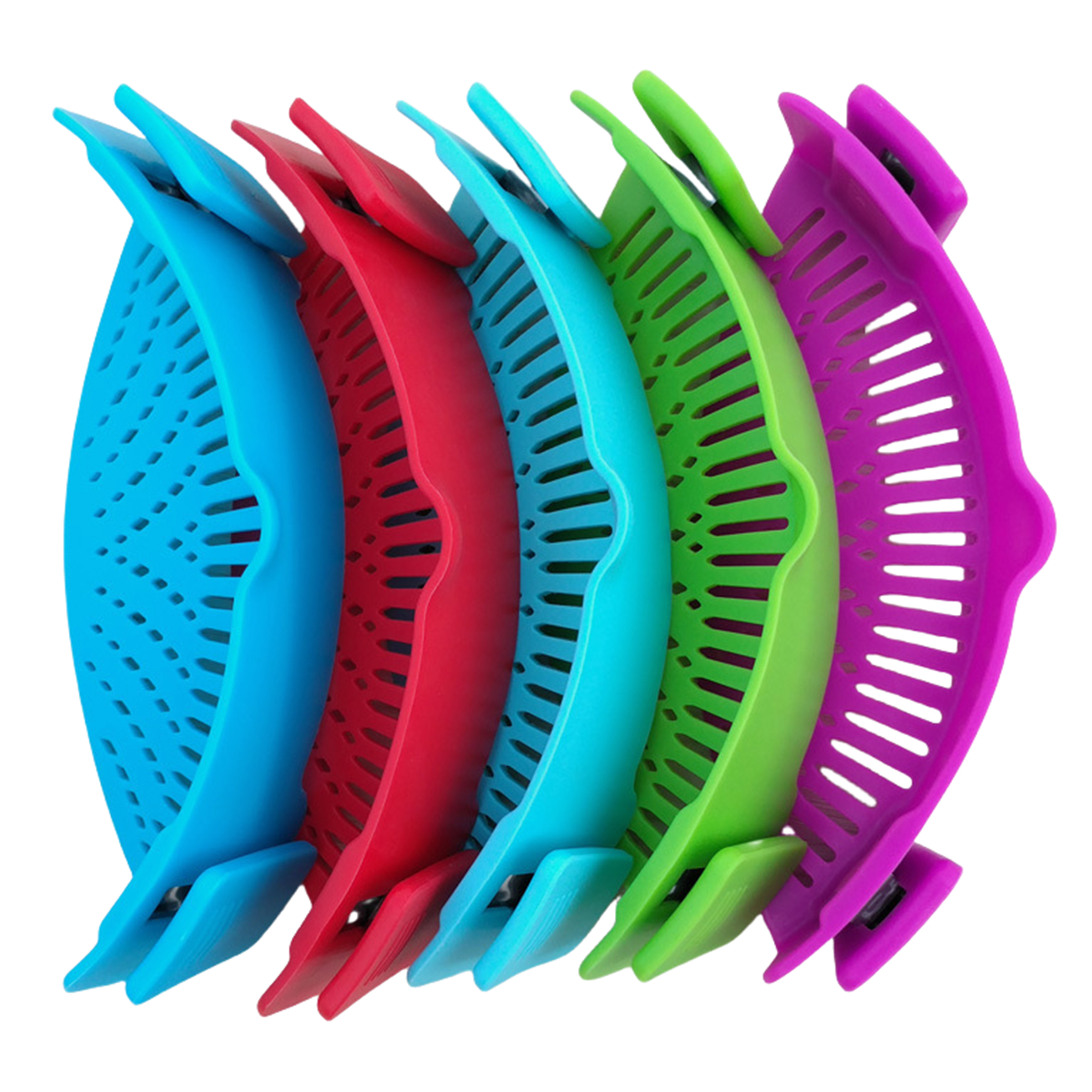 Clip-on Strainers - Blue — wholesale custom promotional product