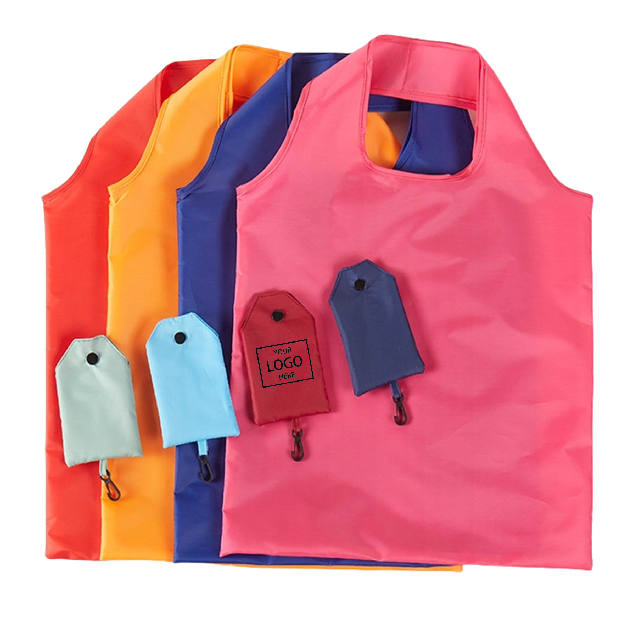 Collapsible Grocery Bags - Black — wholesale custom promotional product