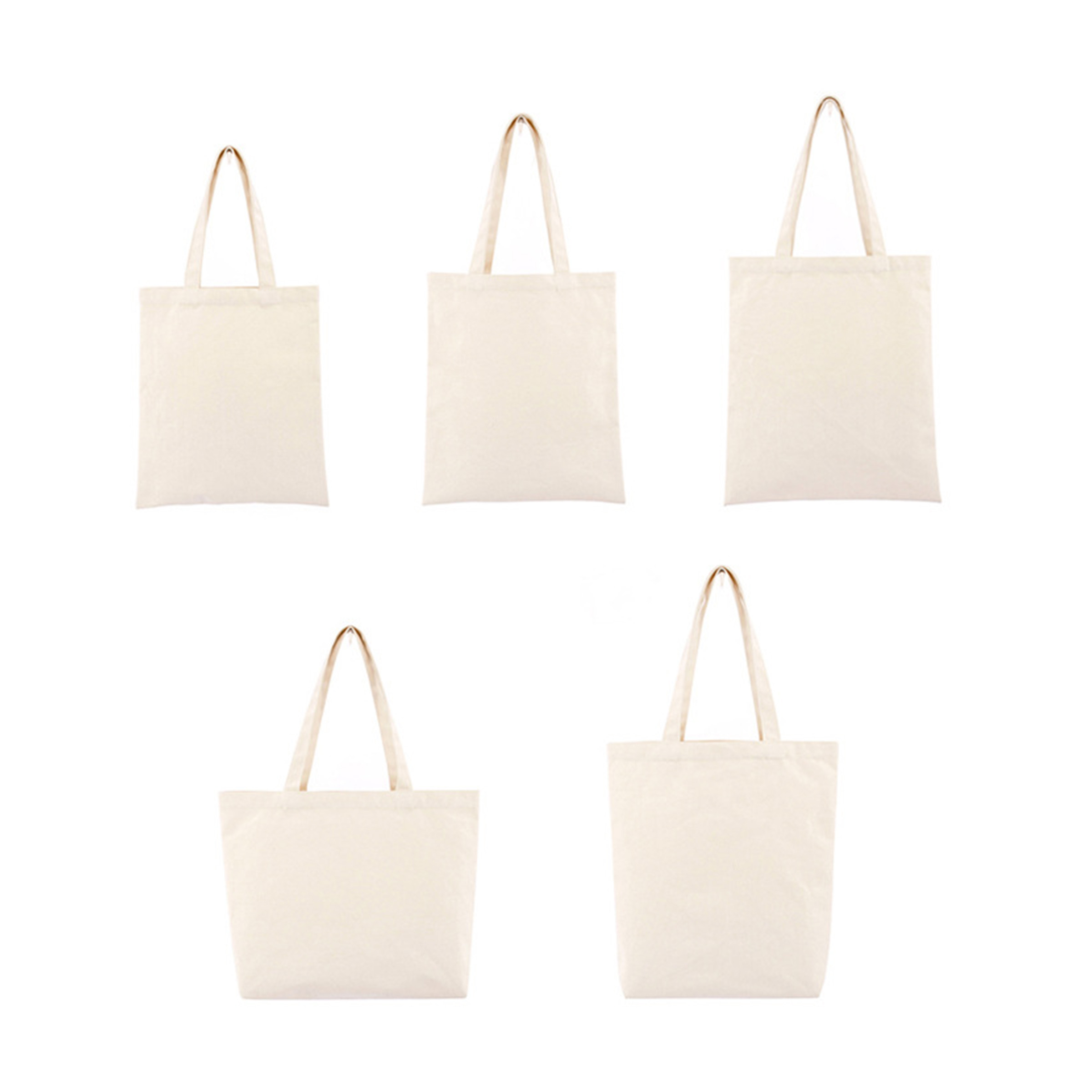 Natural Cotton Canvas Bags - Black — wholesale custom promotional product
