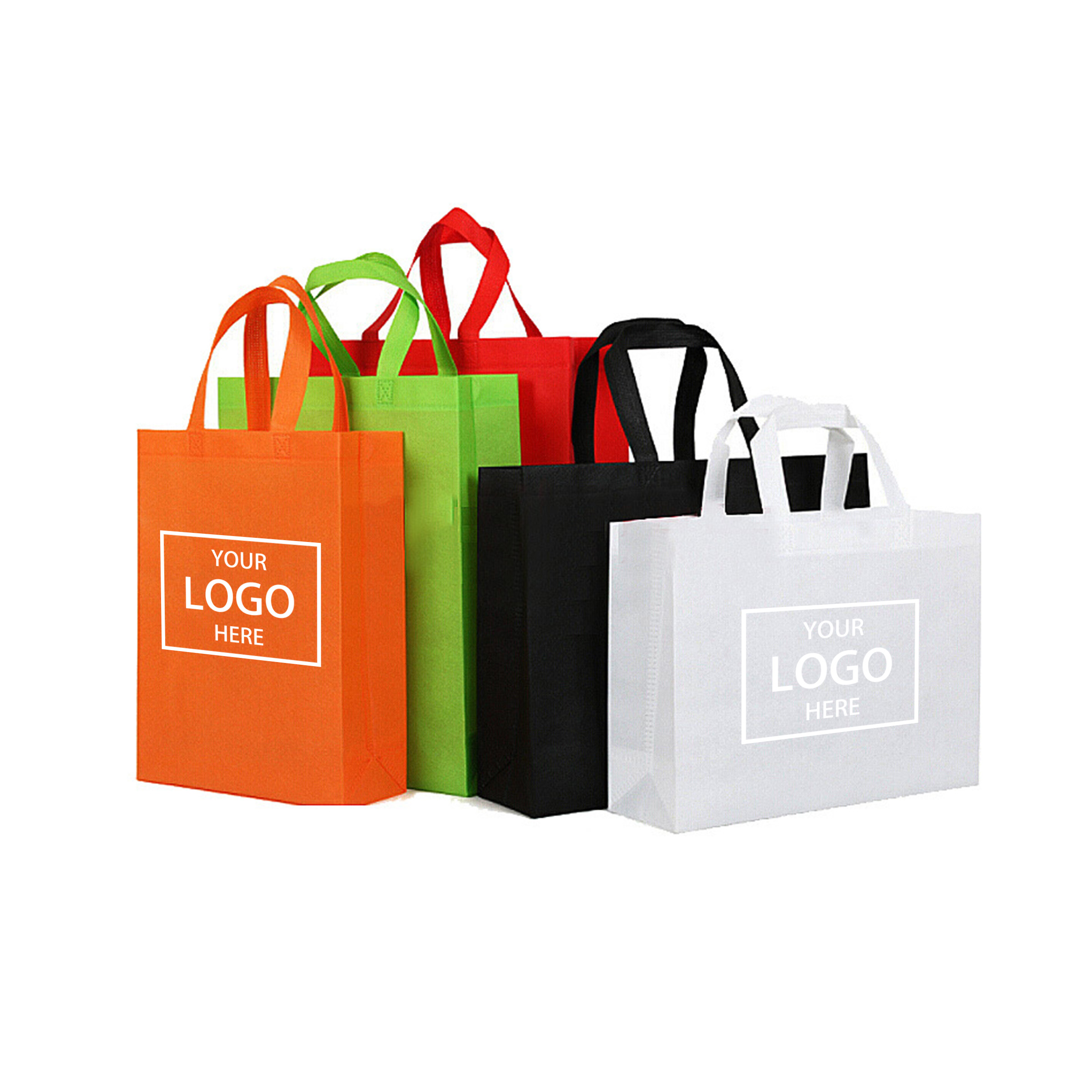 Heavy Duty Large Tote Bags - Black — wholesale custom promotional product
