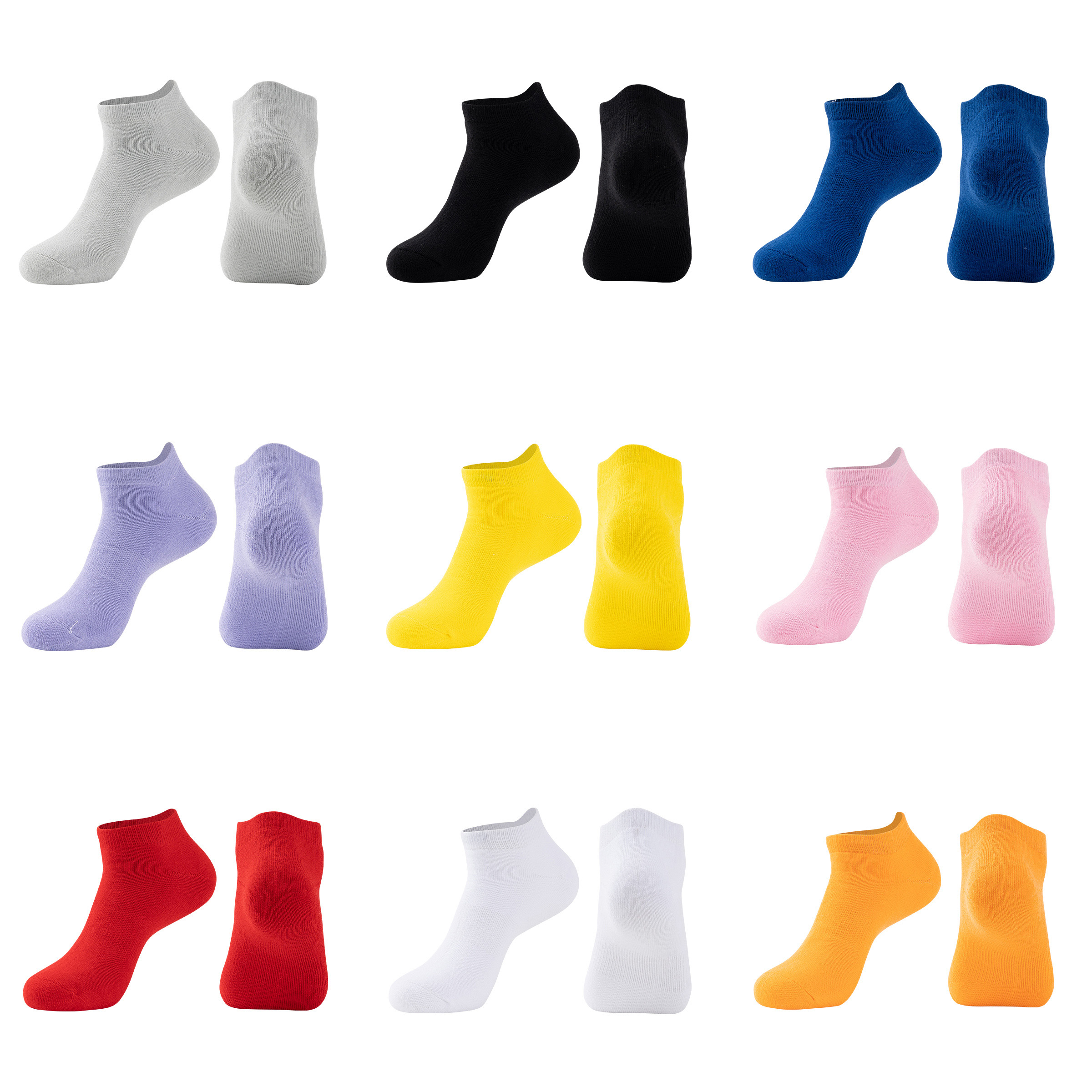 Ankle Athletic Socks - White — wholesale custom promotional product