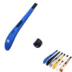USB Rechargeable Plasma Arc Candle Lighter - Blue