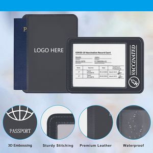Covid-19 Vaccination Card Holder - Black