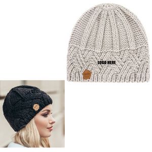 Knit Beanie - Black