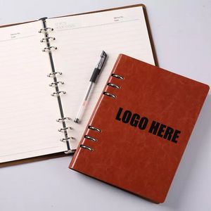 Loose Leaf Notebook - Brown