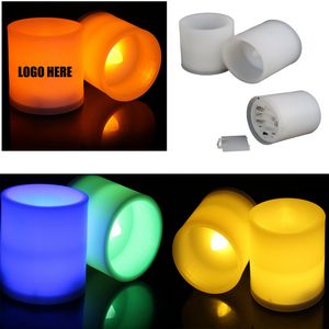 2.95" Flameless LED Tealight Candles - Ivory White
