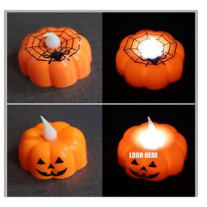 Halloween Pumpkin Candles - Orange