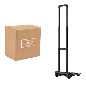 Folding Rotating Wheels Handcart - Purple