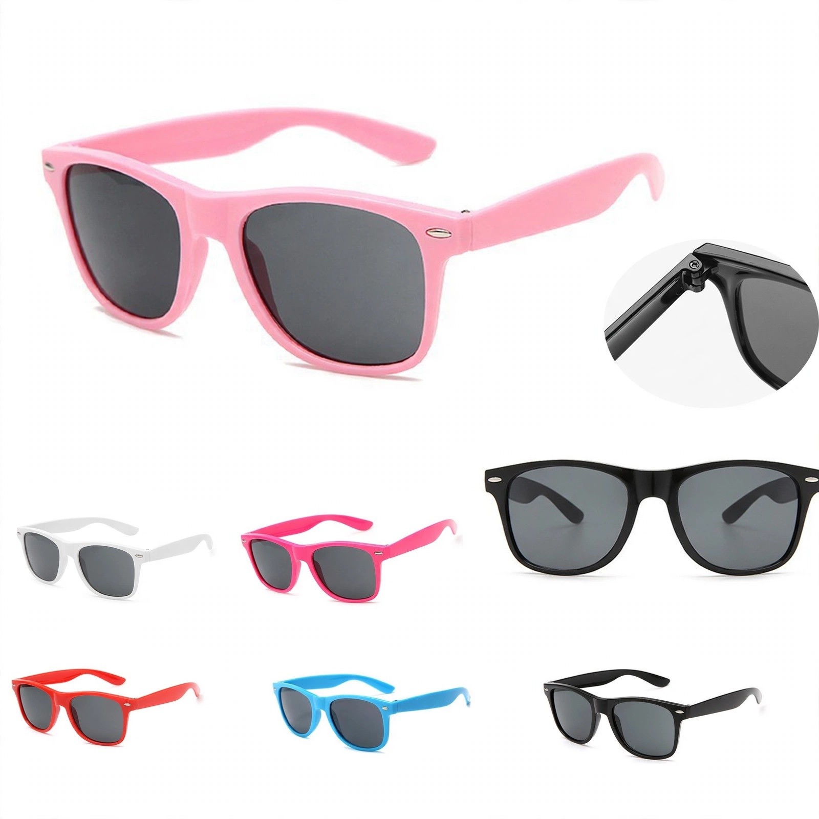 Classic Plastic Frame Sunglasses