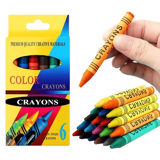 6-Piece Crayon Set
