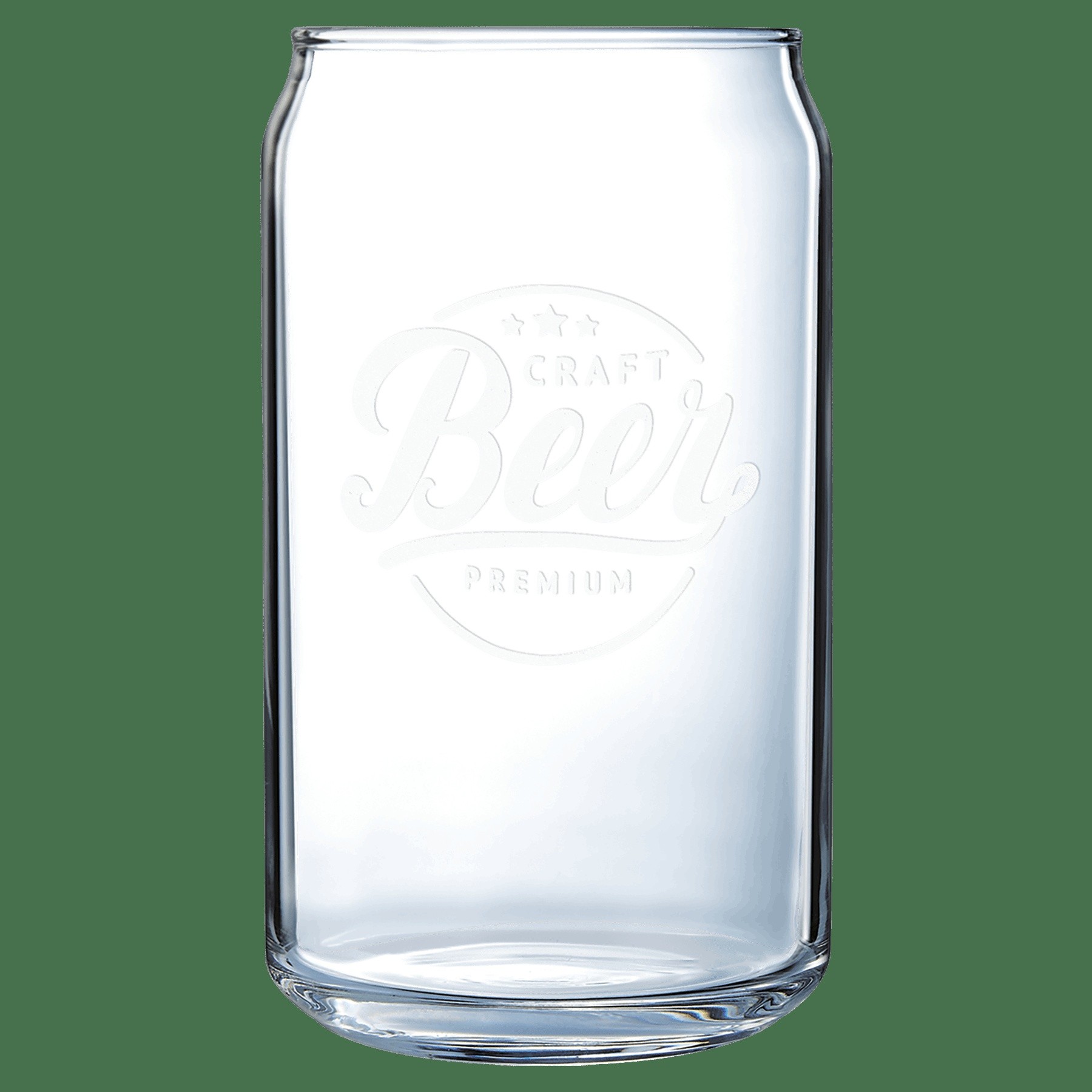16 Oz. Beer Can Glass