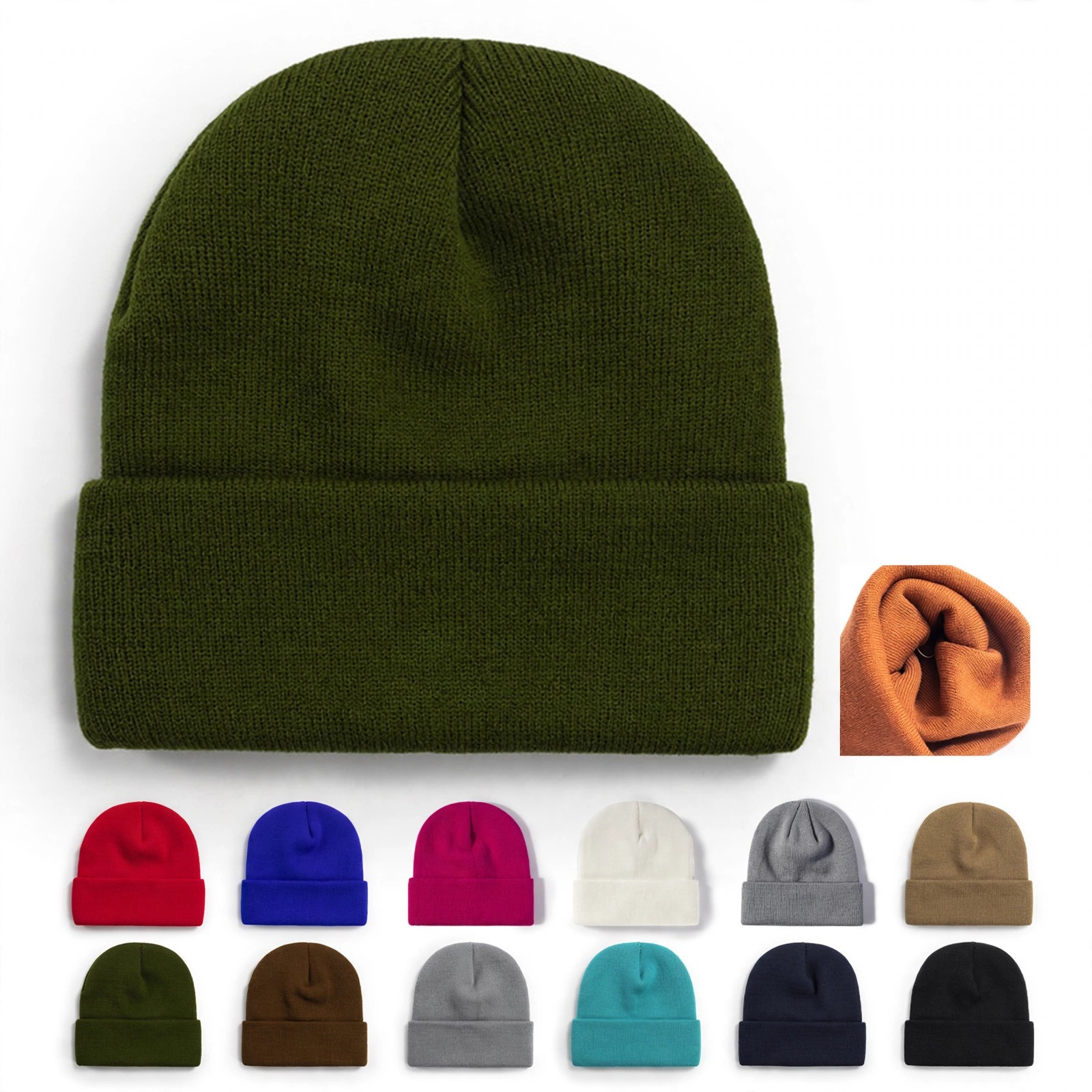 Classic Knit Beanie Cap