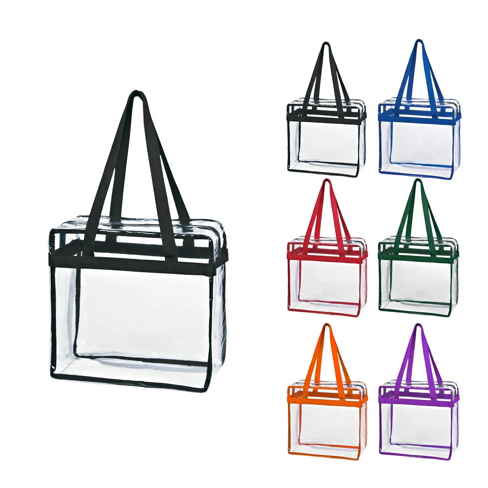 Clear Stadium Tote Bag