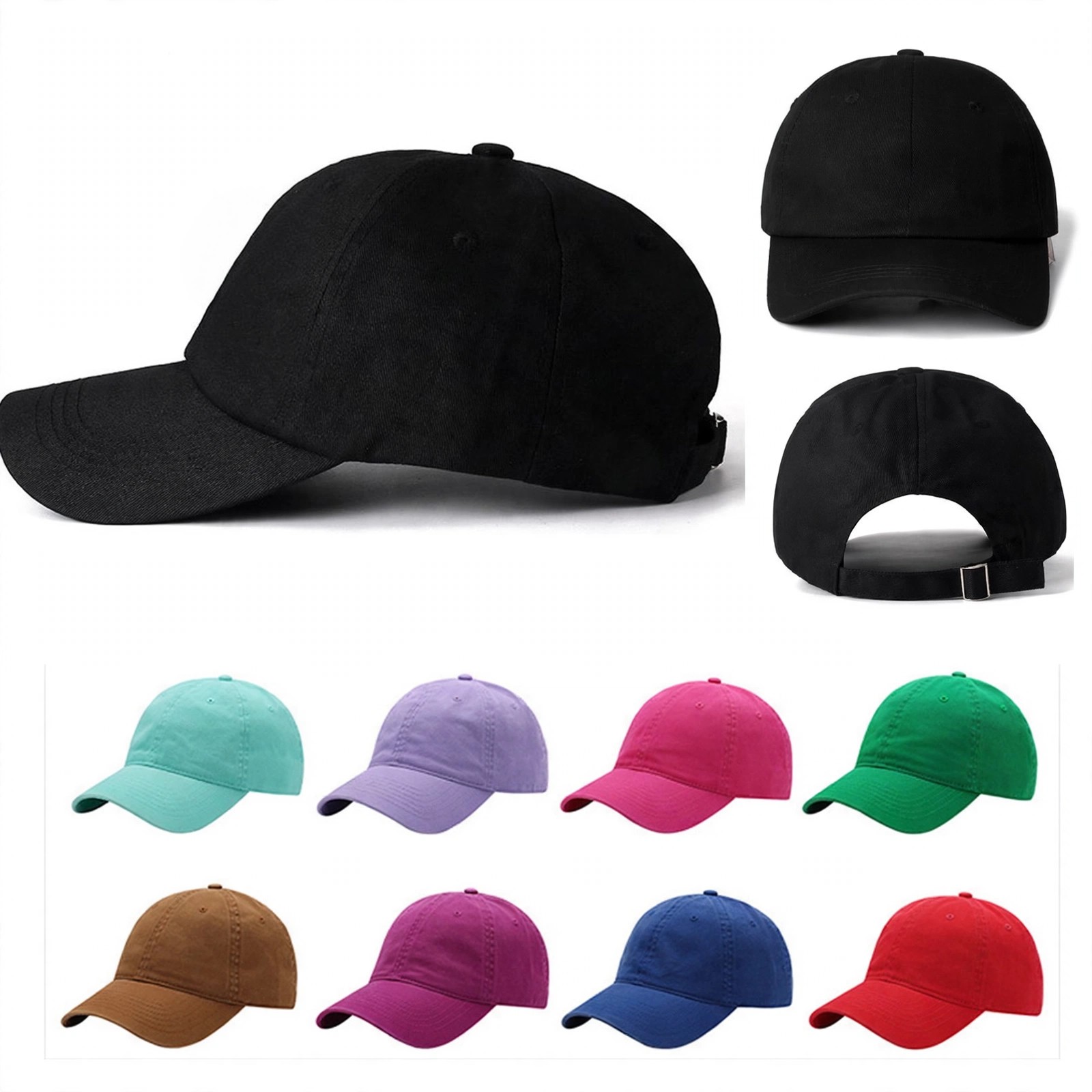 Relaxed Cotton Ball Cap