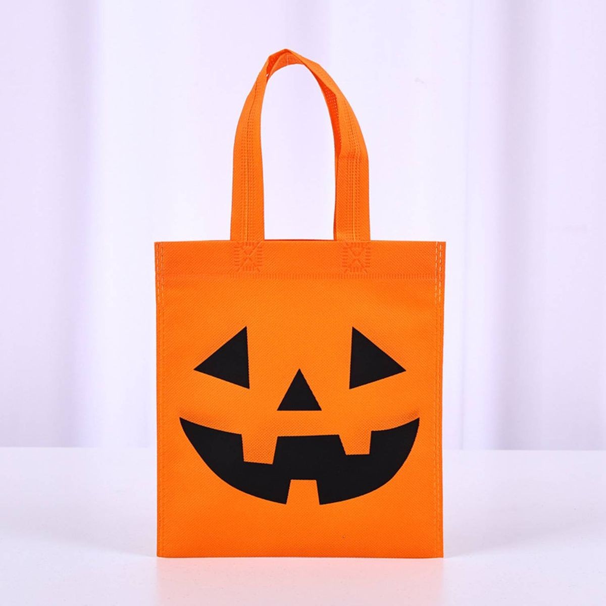 Reflective Halloween Pumpkin Tote