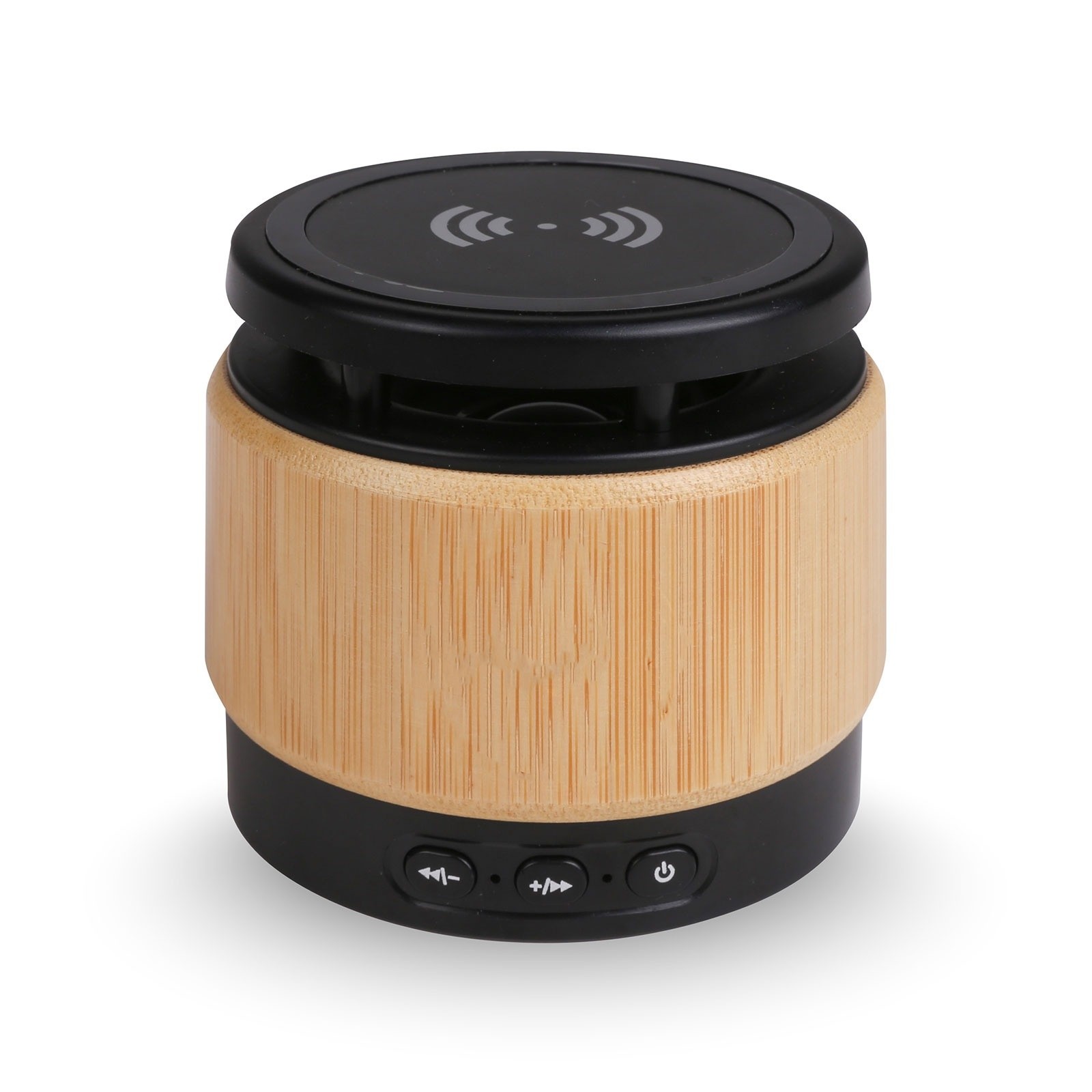 Bamboo Wireless Speaker and Phone Charger