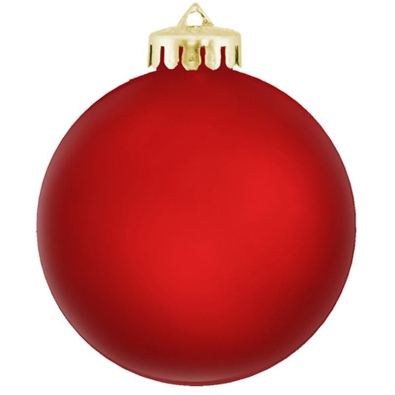 Shatter-Resistant Round Ornament