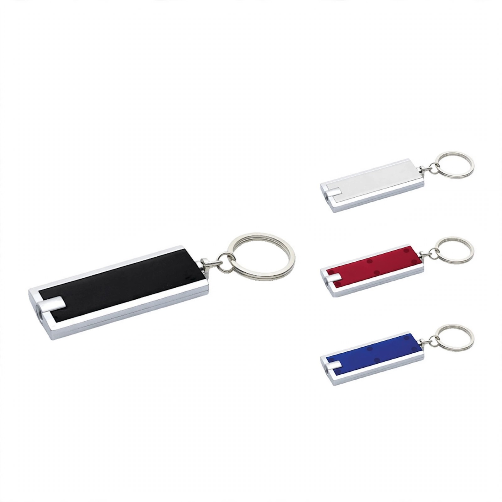 Rectangular LED Keychain Light