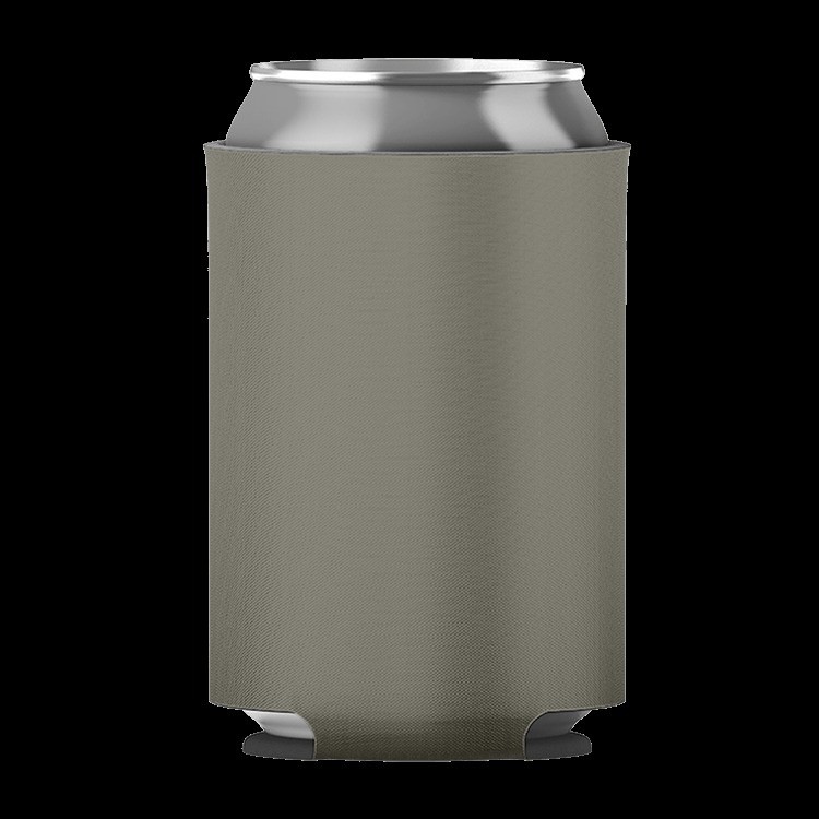 Canvas-Look Foam Can Cooler