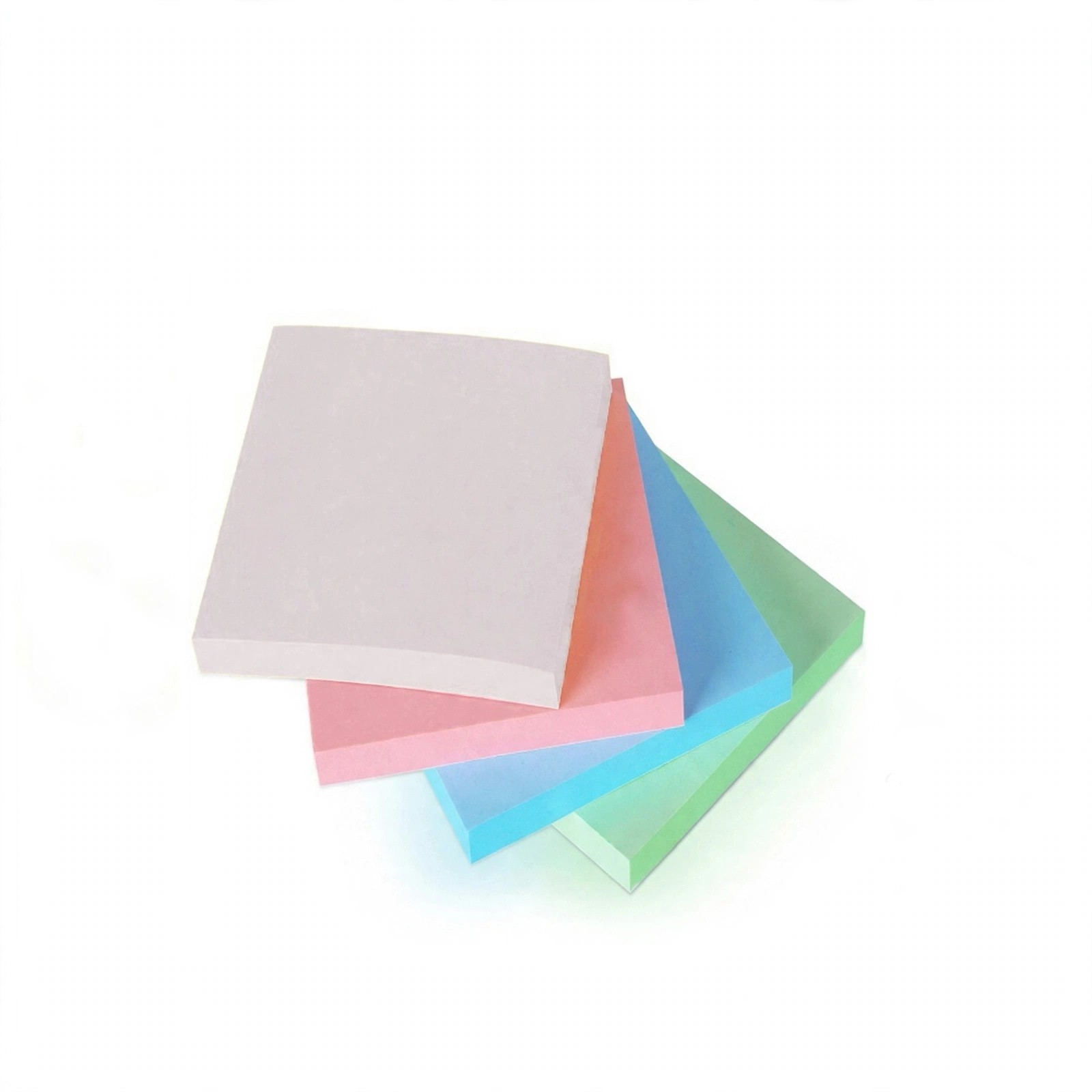 3" x 3" Full-Color Square Sticky Note Pad, 25 Sheets