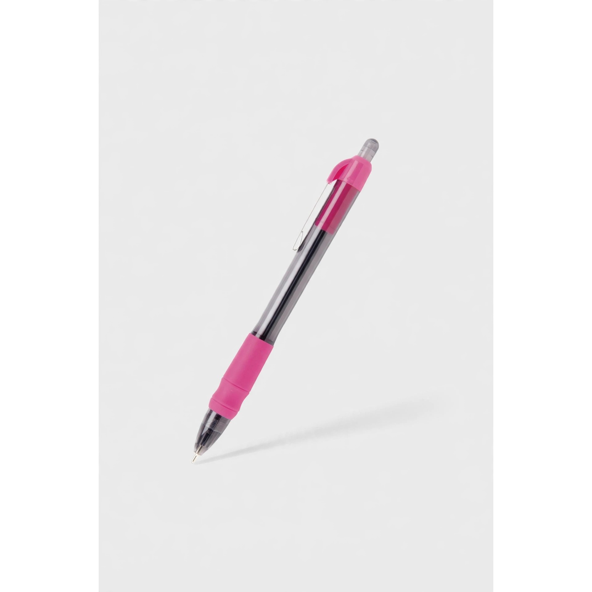 Translucent Click Pen With Tropical Trim