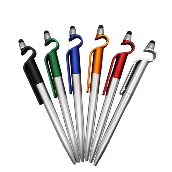 3-in-1 Stylus Pen With Phone Stand Clip