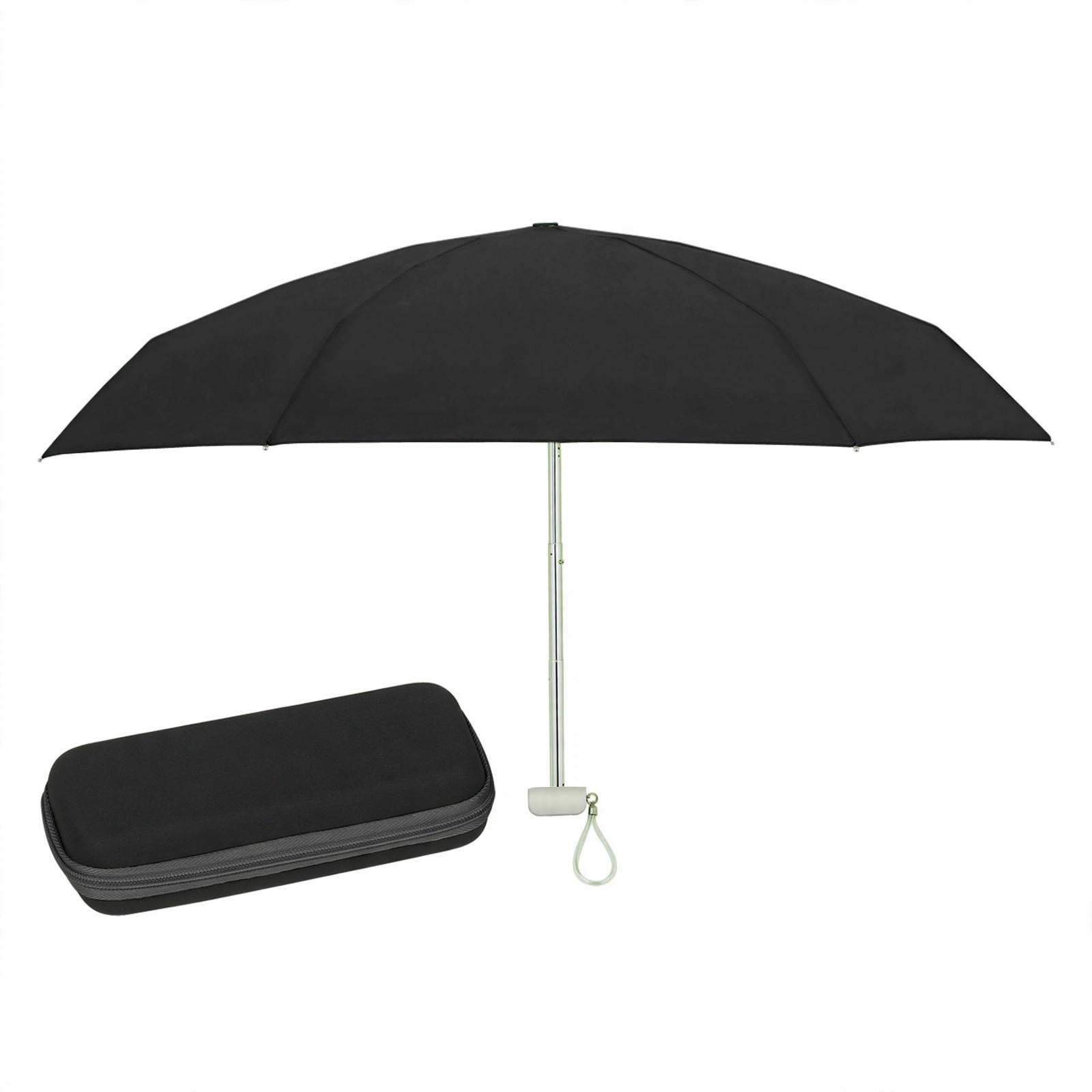 37" Telescopic Travel Umbrella With EVA Case