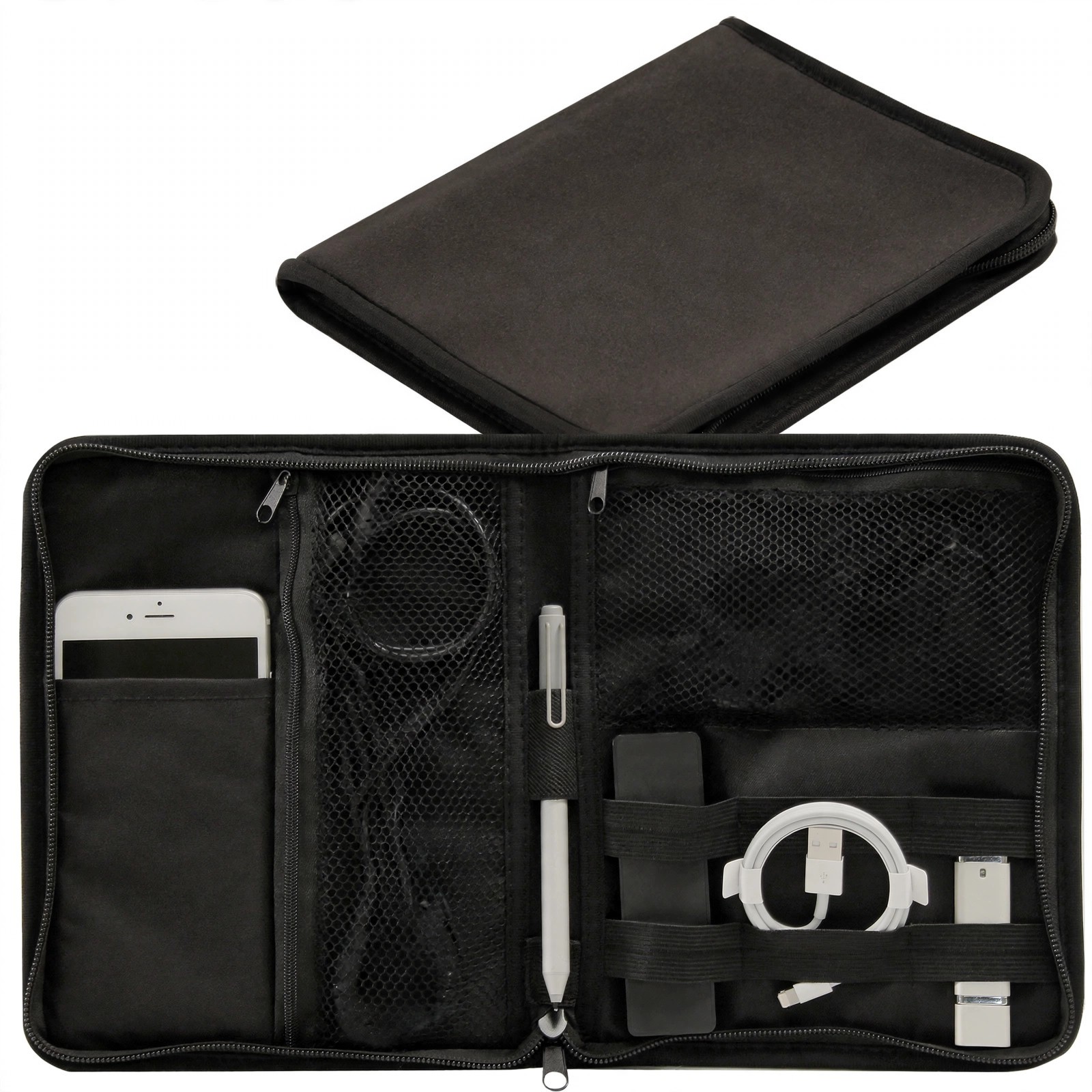 Expandable Neoprene Tech Organizer Case