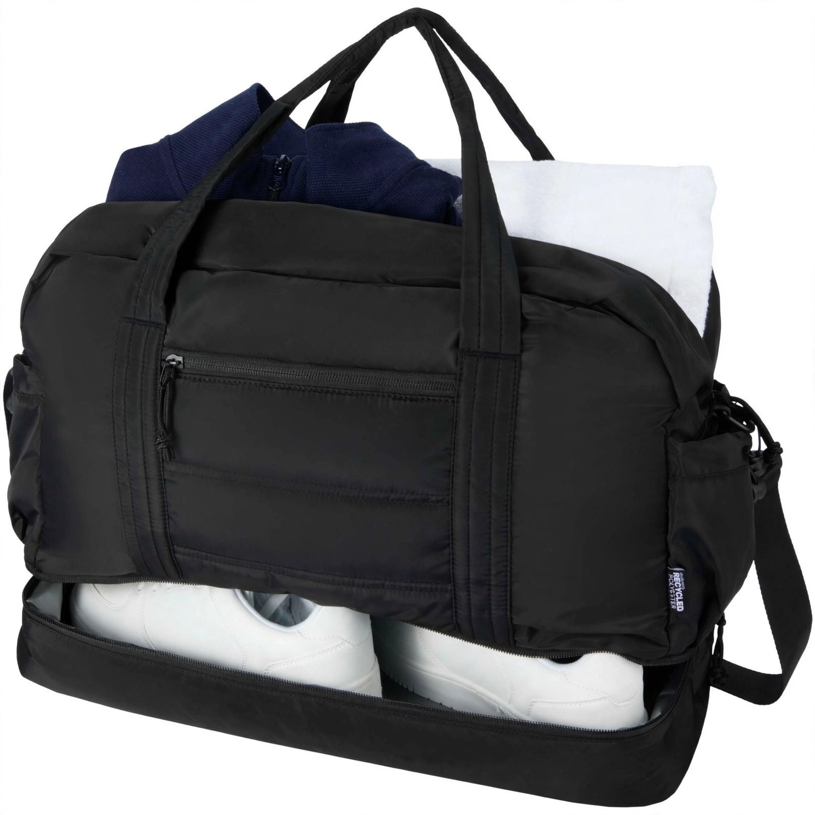 RPET Duffle Bag With Drop-Bottom Compartment