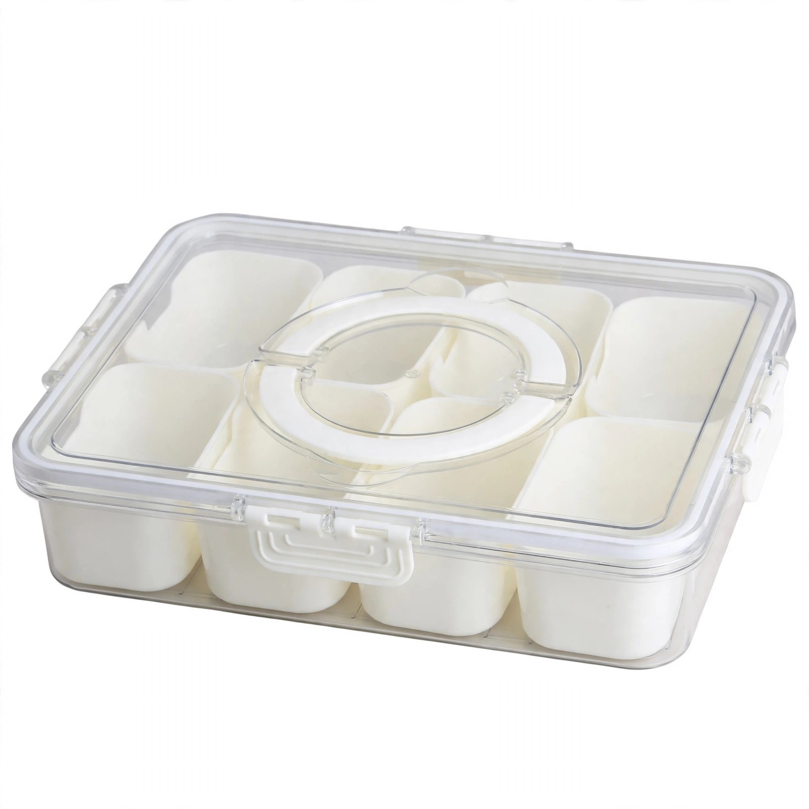 Mini To-Go Charcuterie Snack Tray With Lid